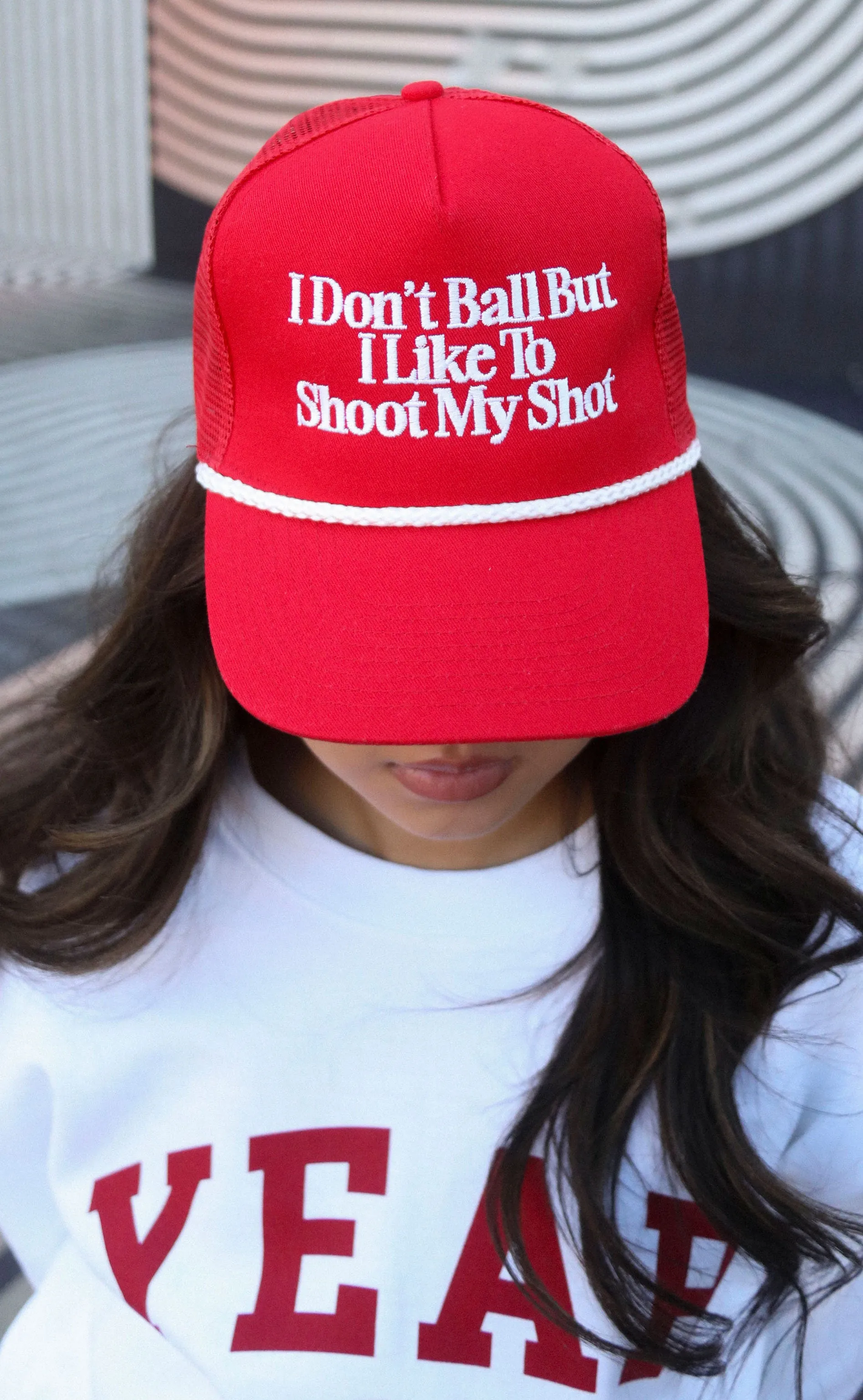 charlie southern: shoot your shot trucker hat sold by RIFFRAFF product image thumbnail 2