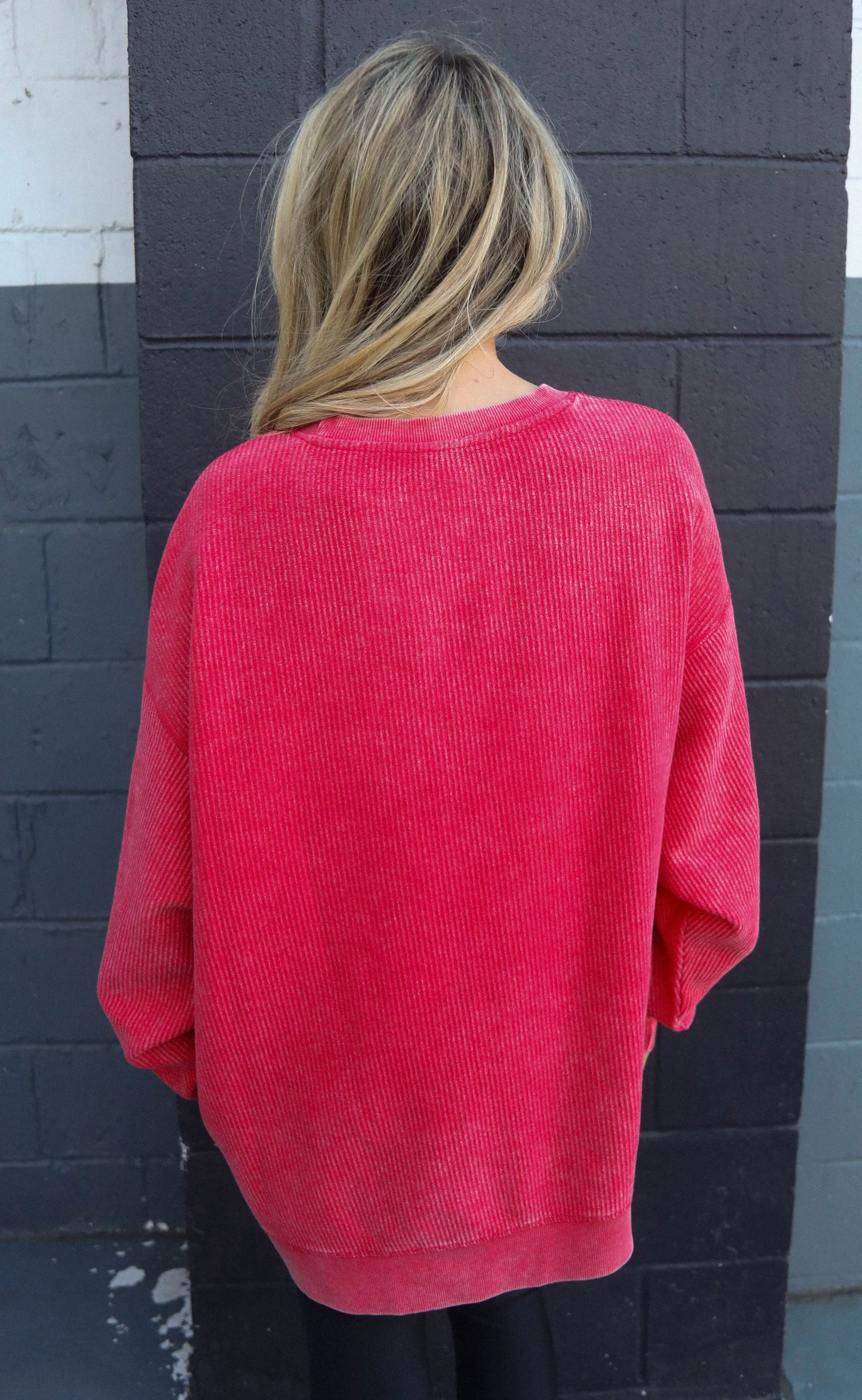 charlie southern: basketball corded sweatshirt sold by RIFFRAFF product image thumbnail 3