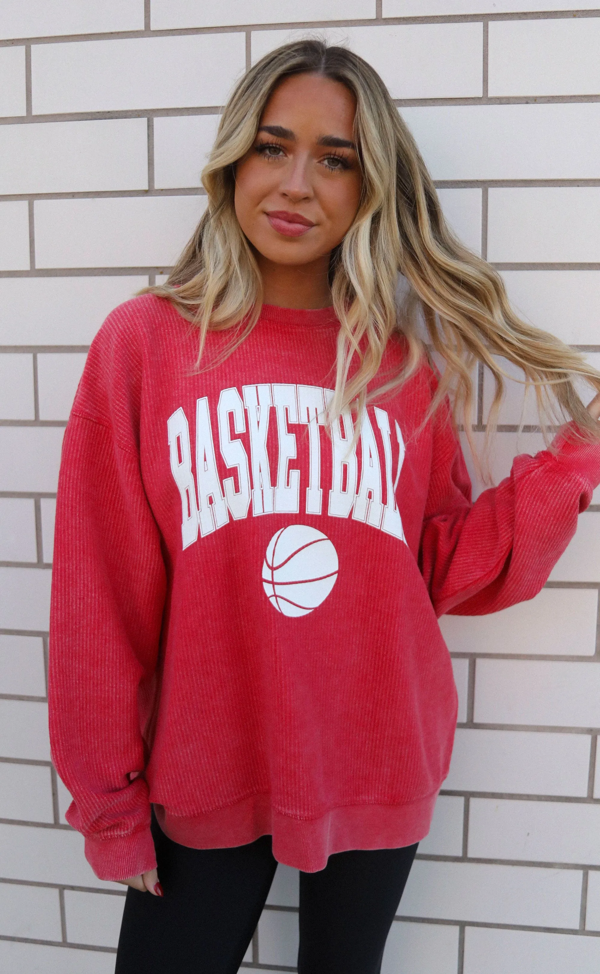 charlie southern: basketball corded sweatshirt sold by RIFFRAFF