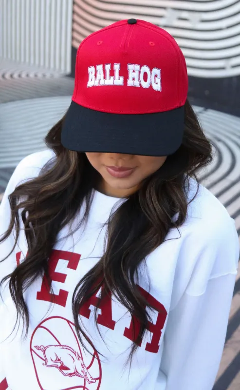 charlie southern: ball hog trucker hat sold by RIFFRAFF