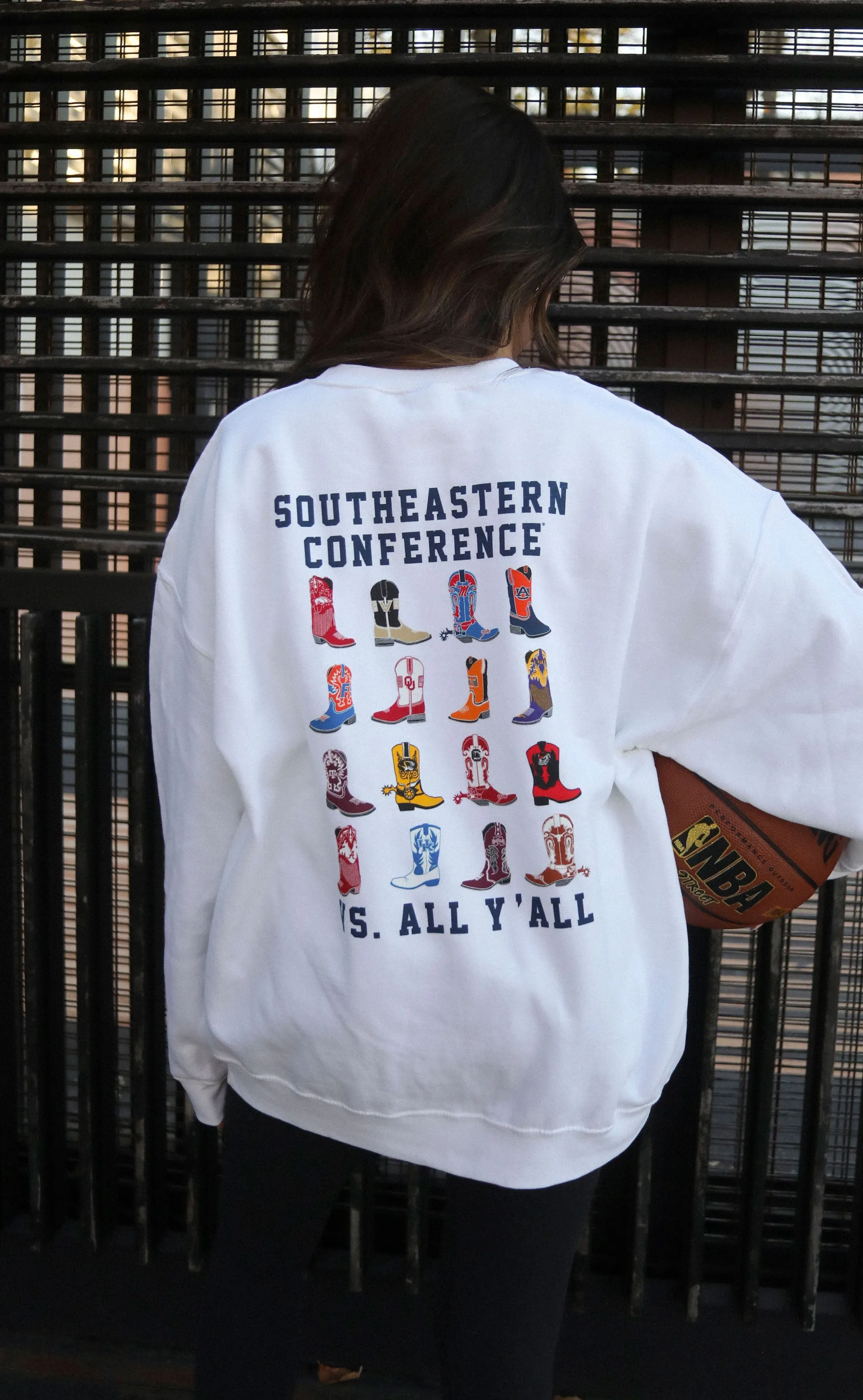 charlie southern: sec boot sweatshirt sold by RIFFRAFF