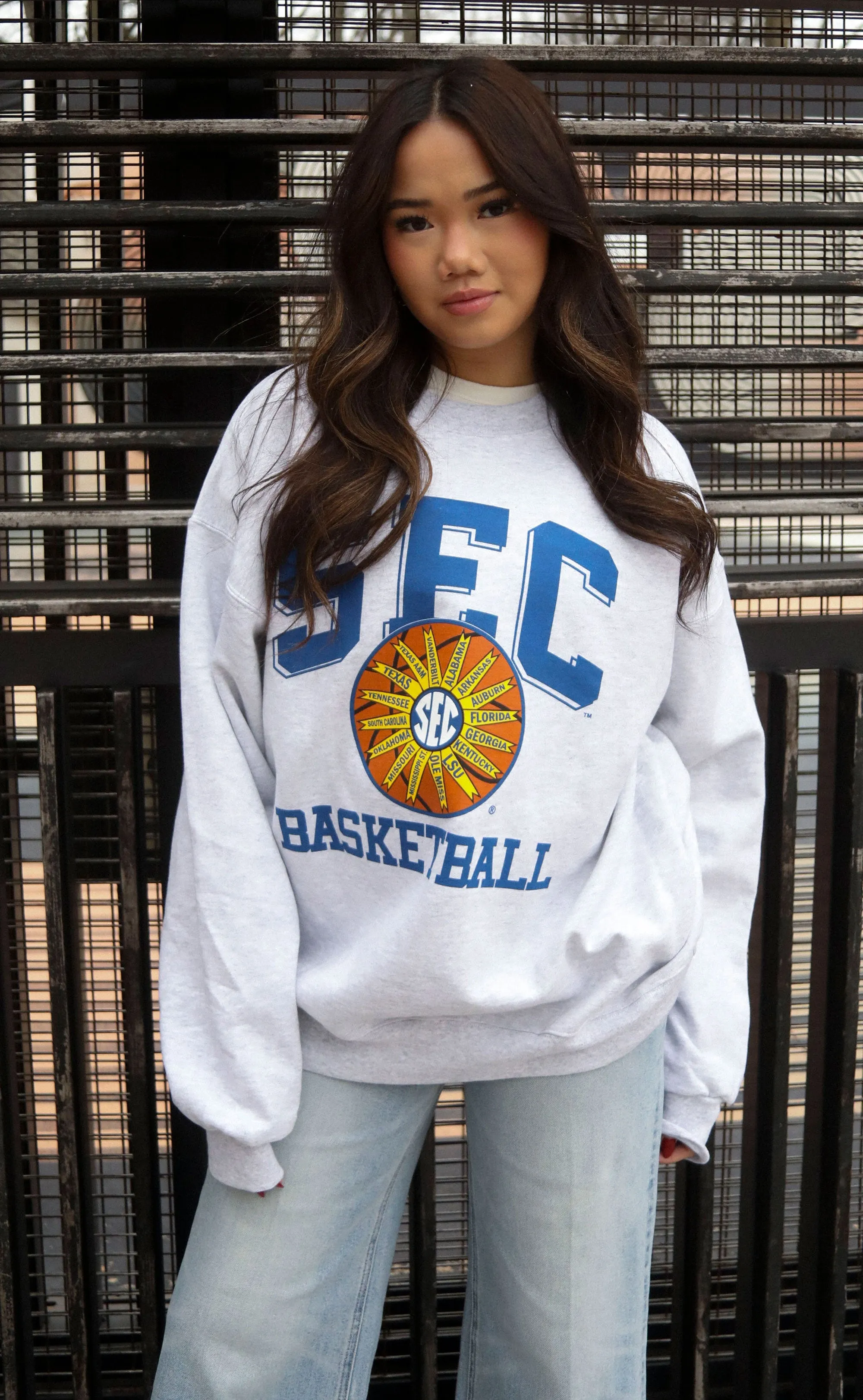charlie southern: sec retro basketball sweatshirt sold by RIFFRAFF product image thumbnail 4
