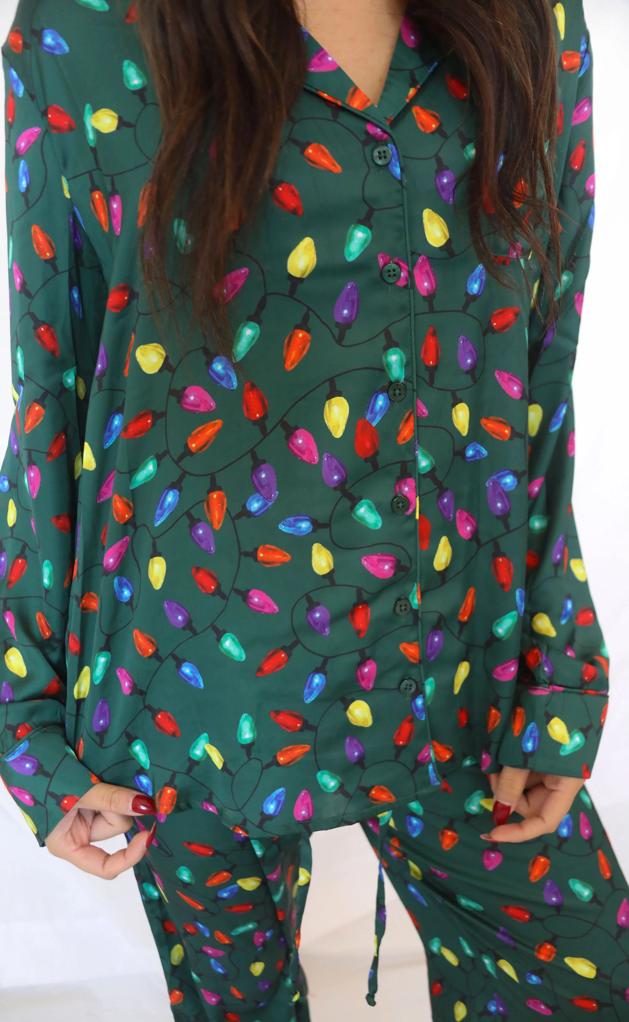 show me your mumu: classic pj set - festive lights sold by RIFFRAFF product image thumbnail 2