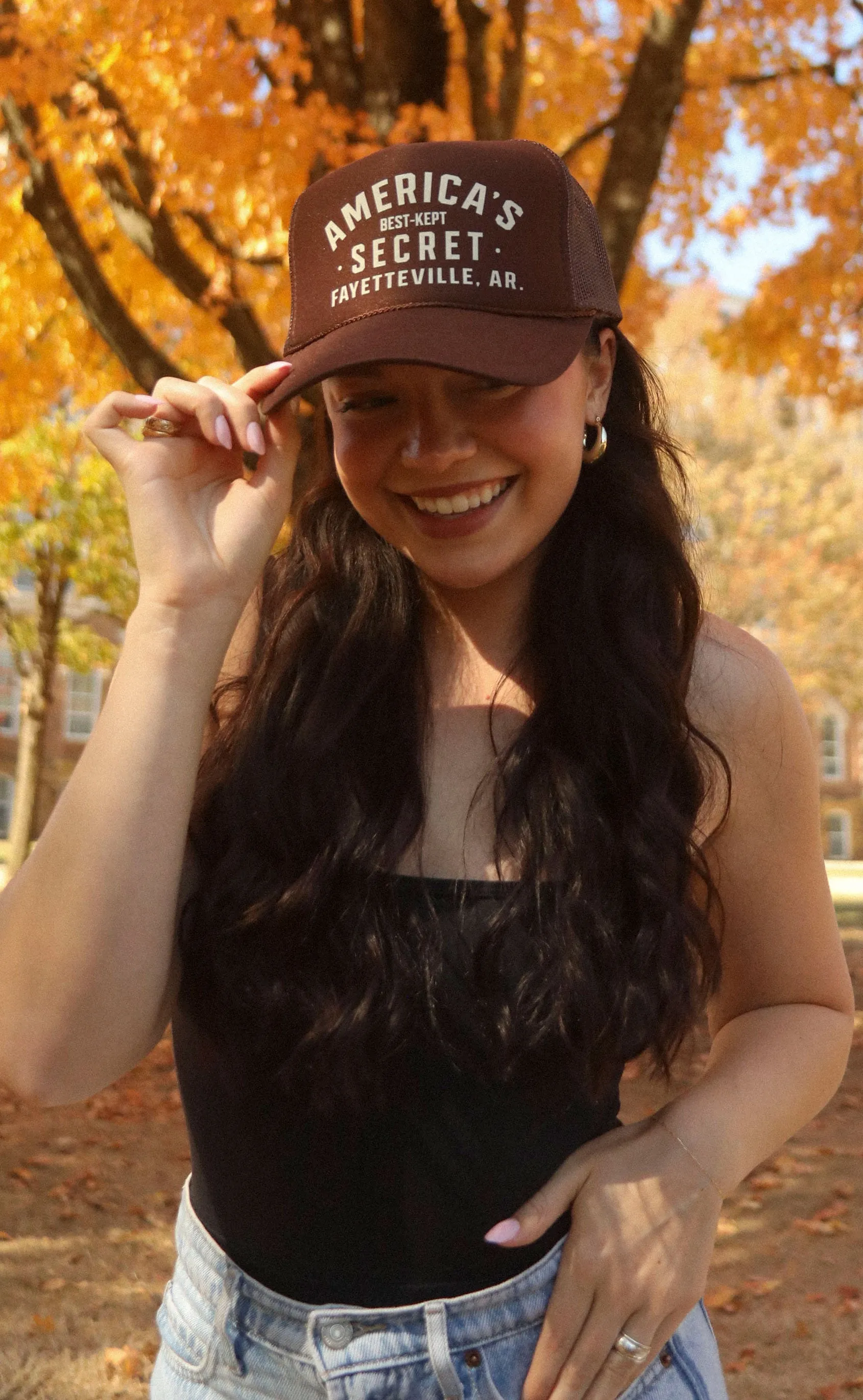 charlie southern: best kept secret trucker hat sold by RIFFRAFF product image thumbnail 2