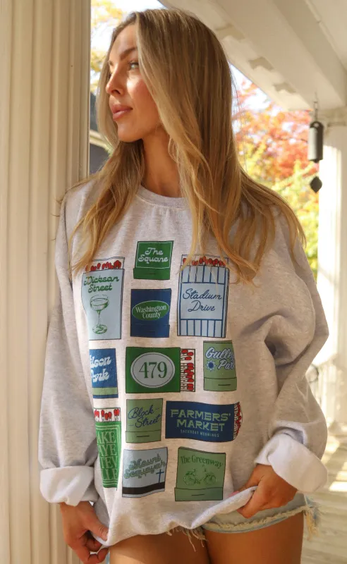 charlie southern: fayetteville matches sweatshirt sold by RIFFRAFF