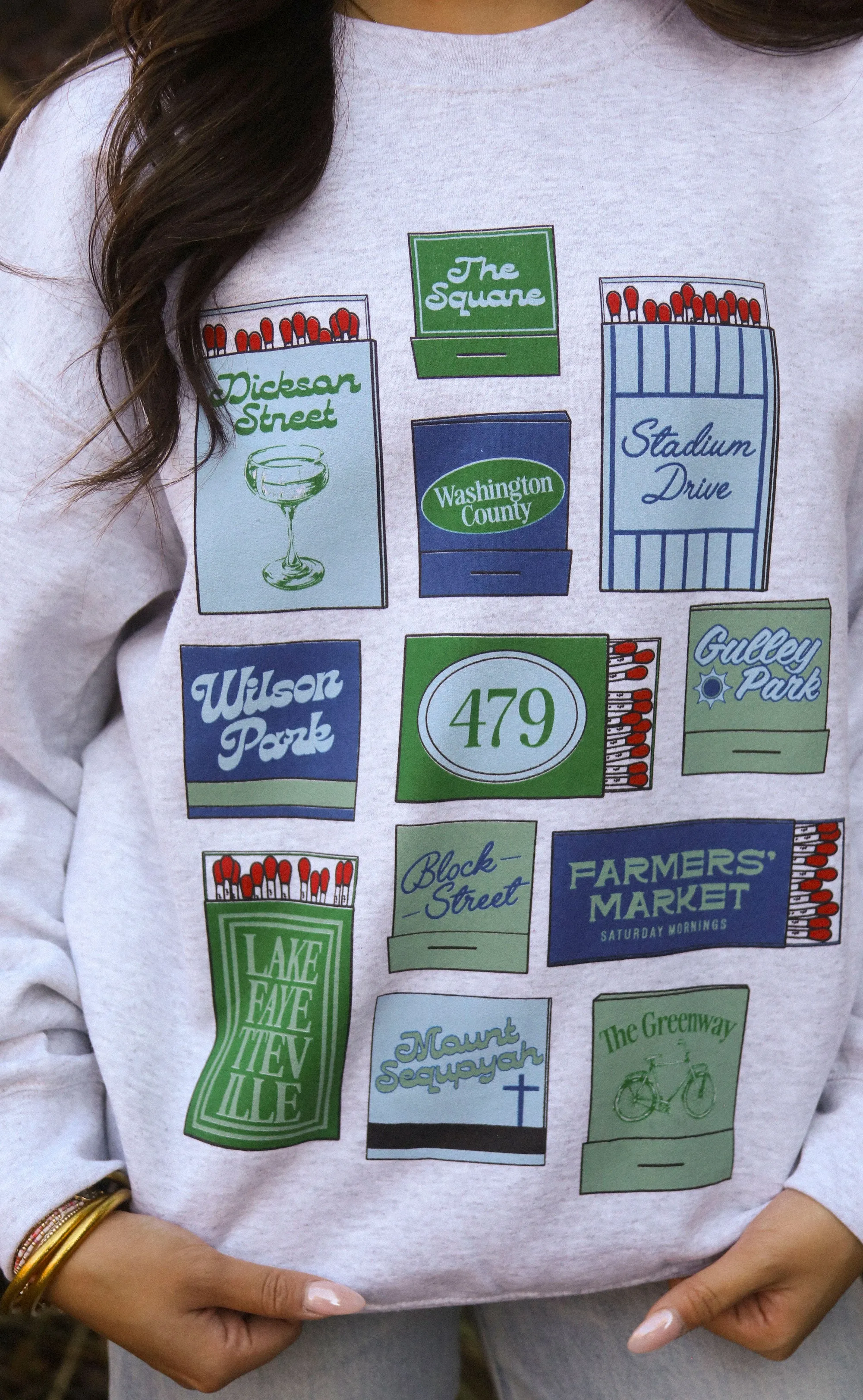 charlie southern: fayetteville matches sweatshirt sold by RIFFRAFF product image thumbnail 4