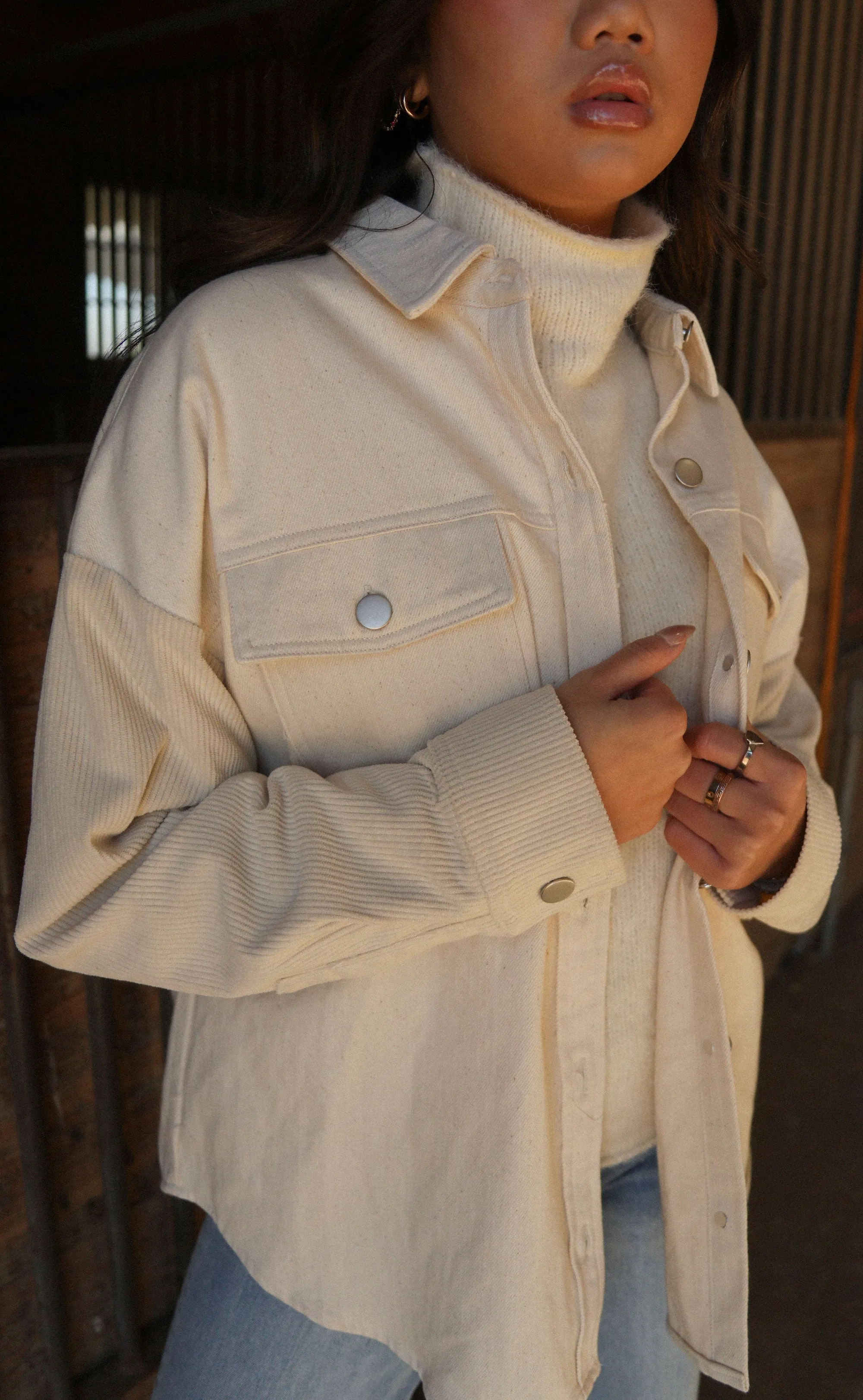 one step ahead shacket sold by RIFFRAFF product image thumbnail 4