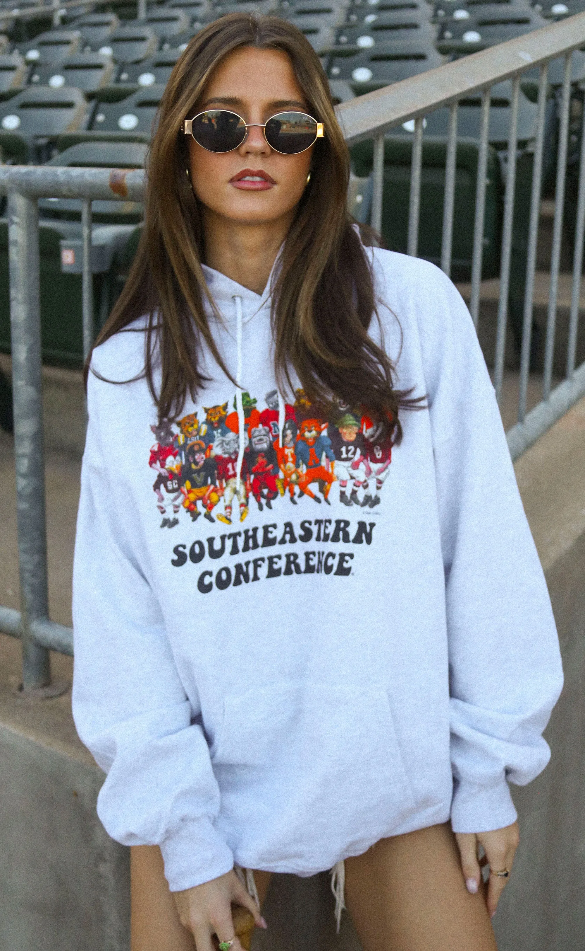 charlie southern: sec family hooded sweatshirt sold by RIFFRAFF product image thumbnail 2
