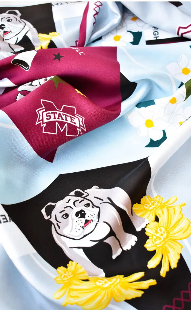 mississippi state bulldogs saturday scarf sold by RIFFRAFF product image thumbnail 2
