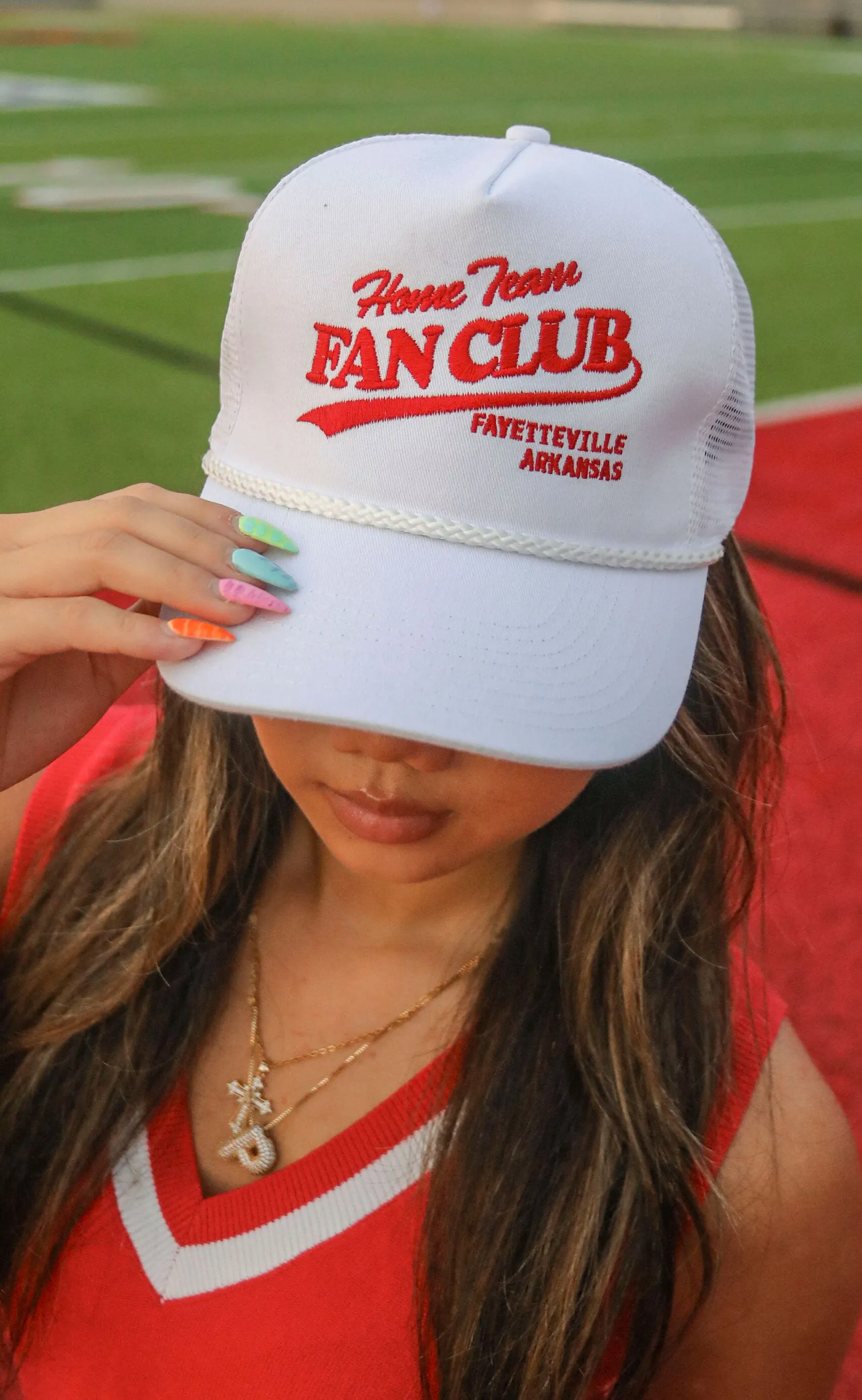 charlie southern: home team fan club trucker hat sold by RIFFRAFF