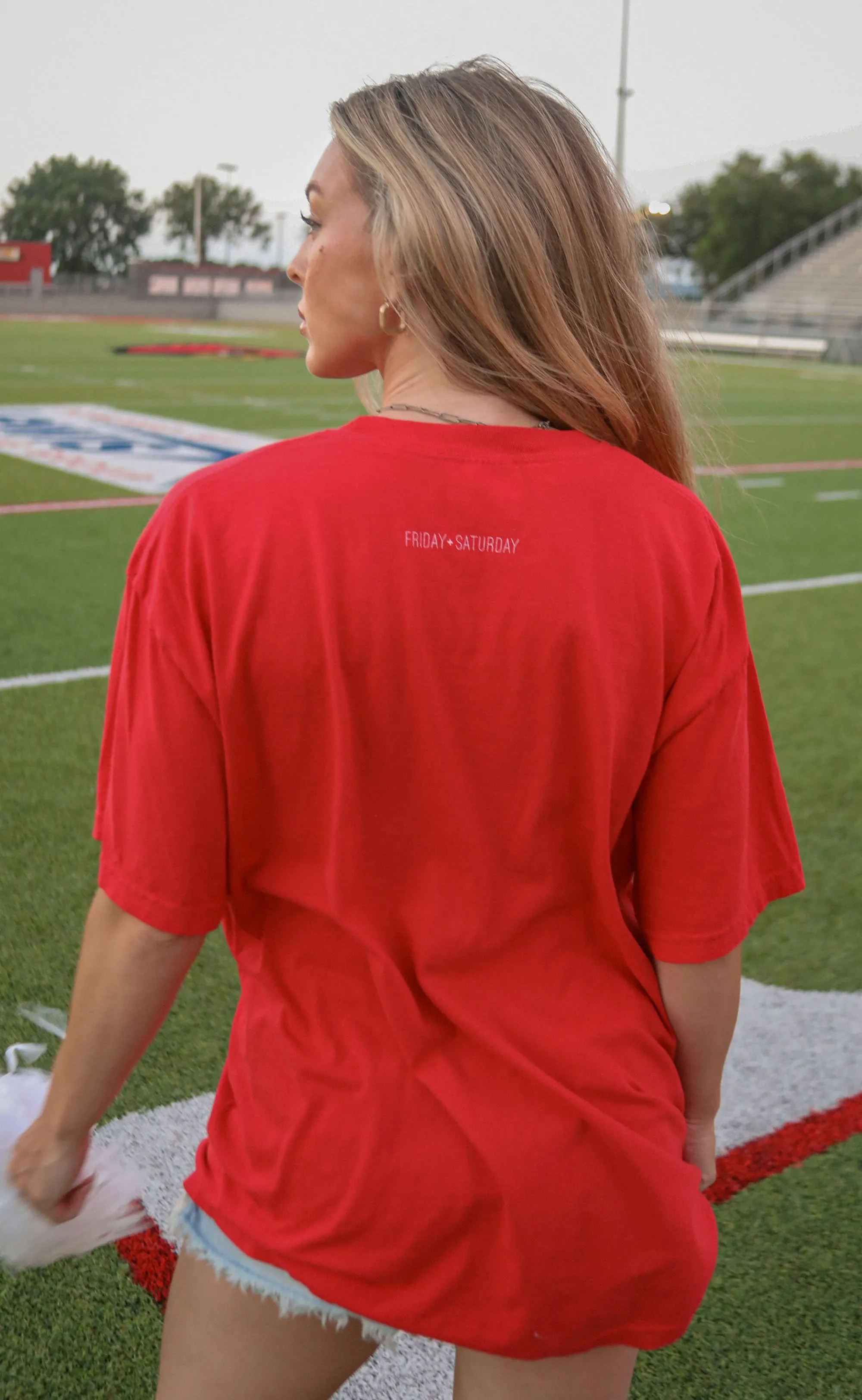 friday + saturday: weekend football club t shirt sold by RIFFRAFF product image thumbnail 4