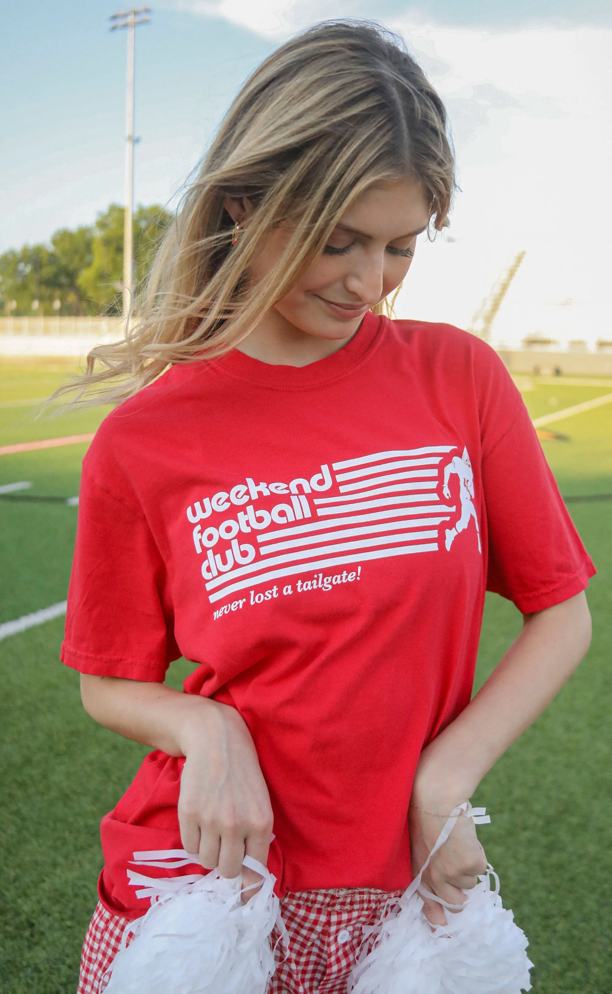 friday + saturday: weekend football club t shirt sold by RIFFRAFF product image thumbnail 2