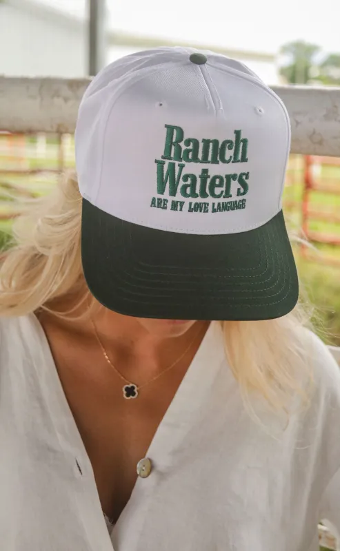 charlie southern: ranch water trucker hat sold by RIFFRAFF