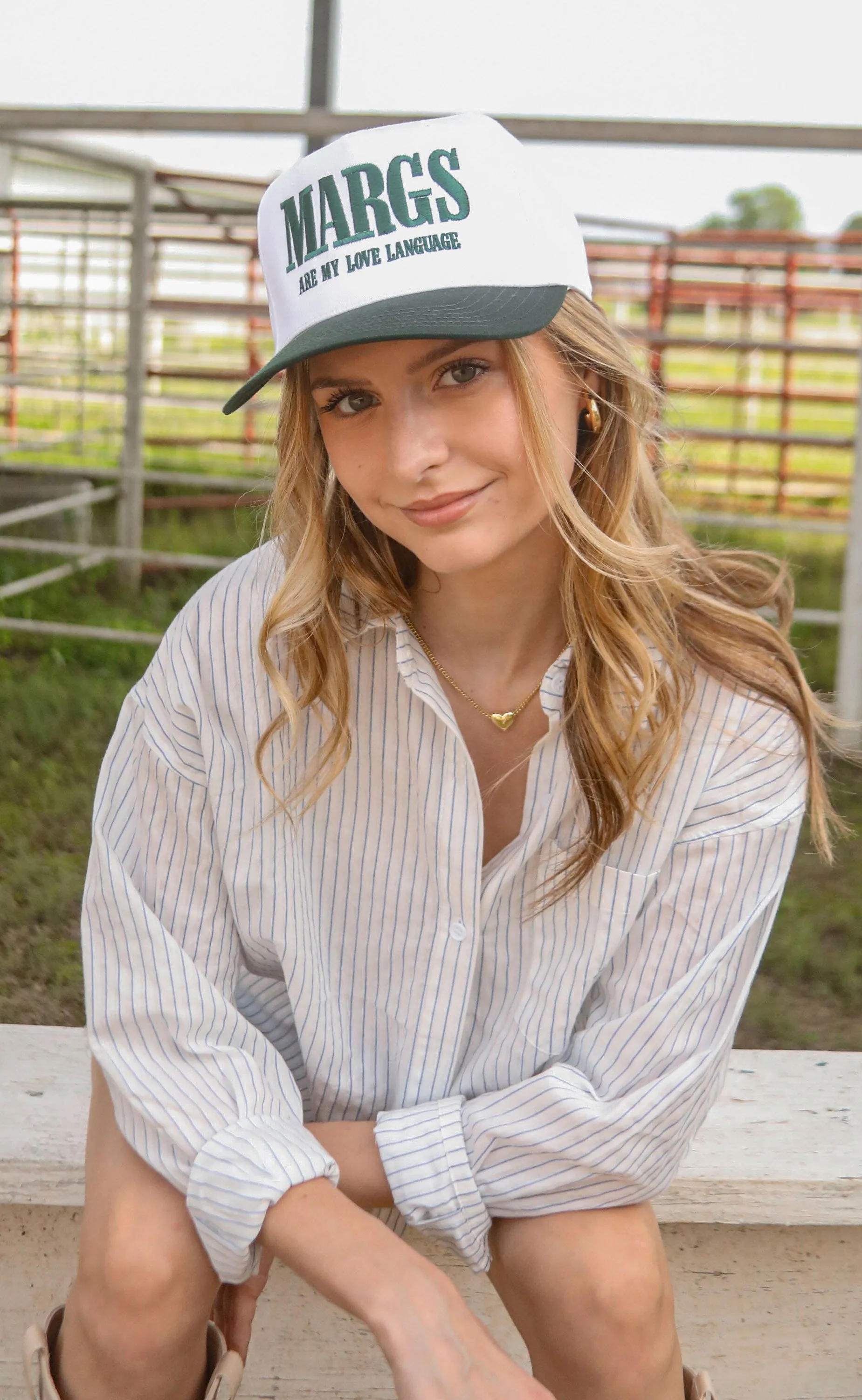 charlie southern: margs trucker hat sold by RIFFRAFF