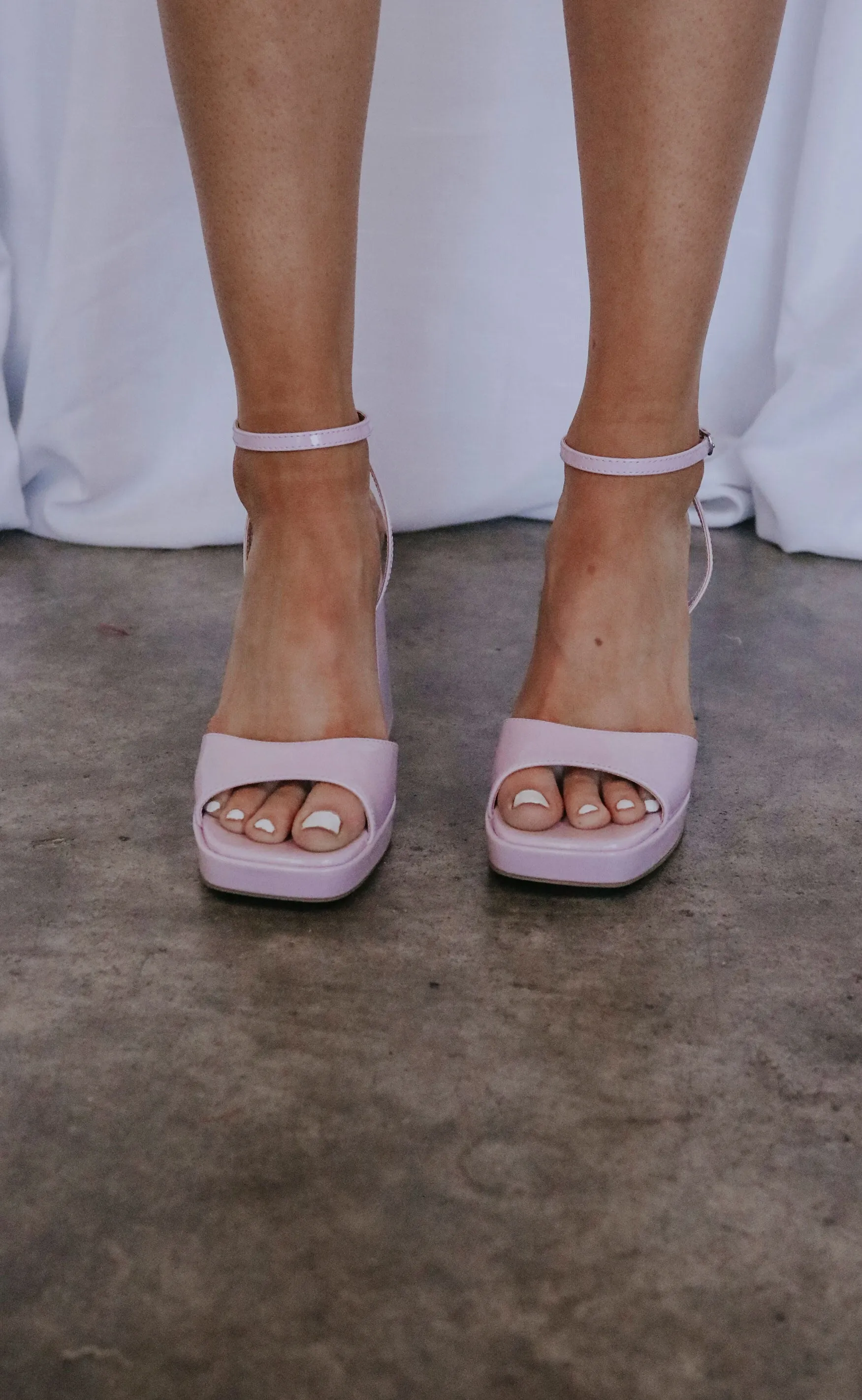 lucky me heels - lilac sold by RIFFRAFF product image thumbnail 5