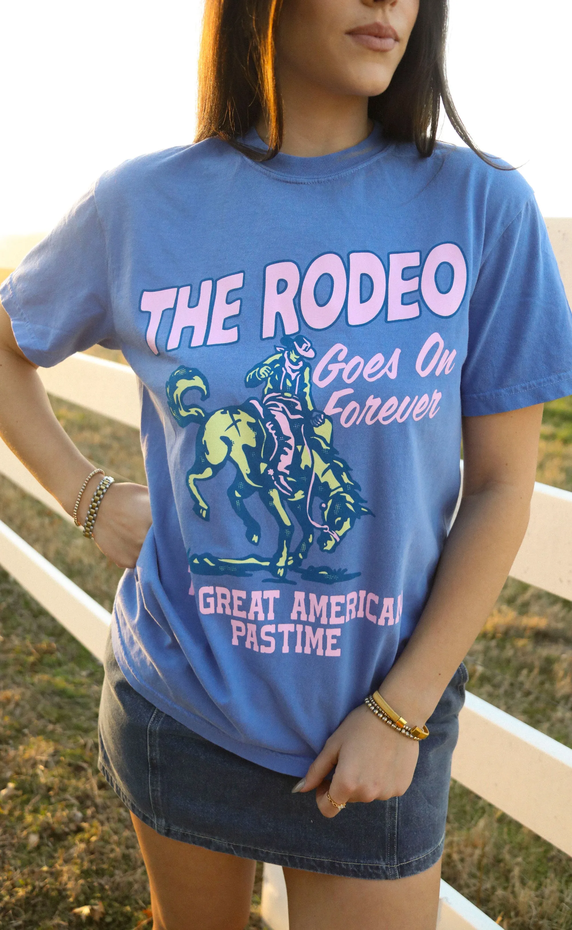 charlie southern: rodeo forever t shirt sold by RIFFRAFF product image thumbnail 2