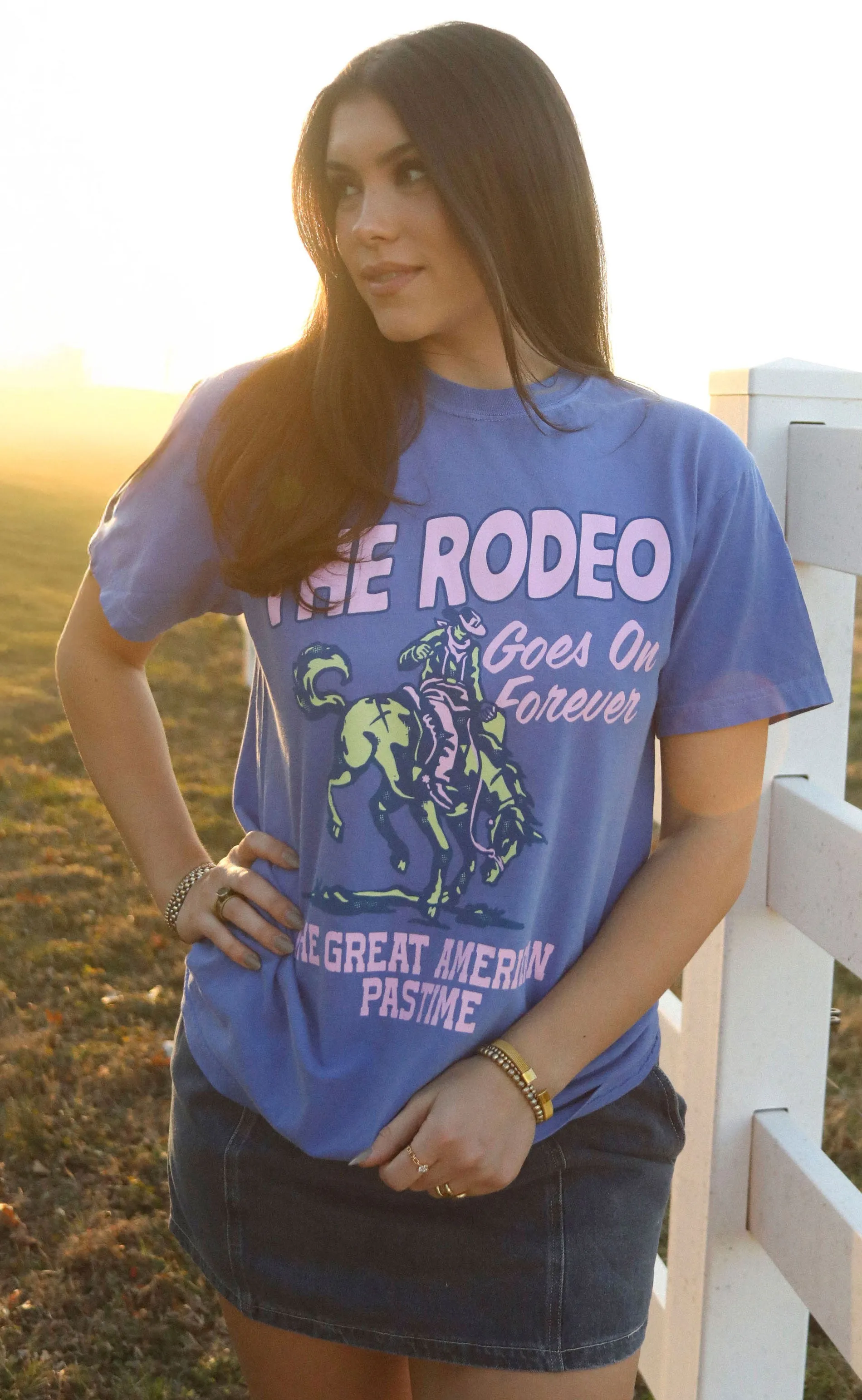 charlie southern: rodeo forever t shirt sold by RIFFRAFF product image thumbnail 4
