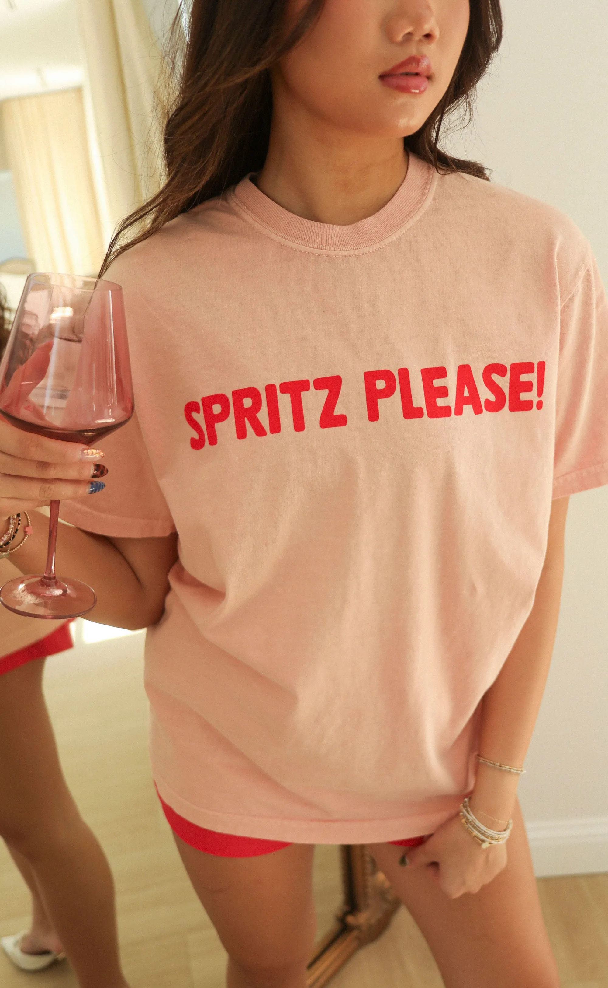 friday + saturday: spritz please t shirt sold by RIFFRAFF product image thumbnail 5
