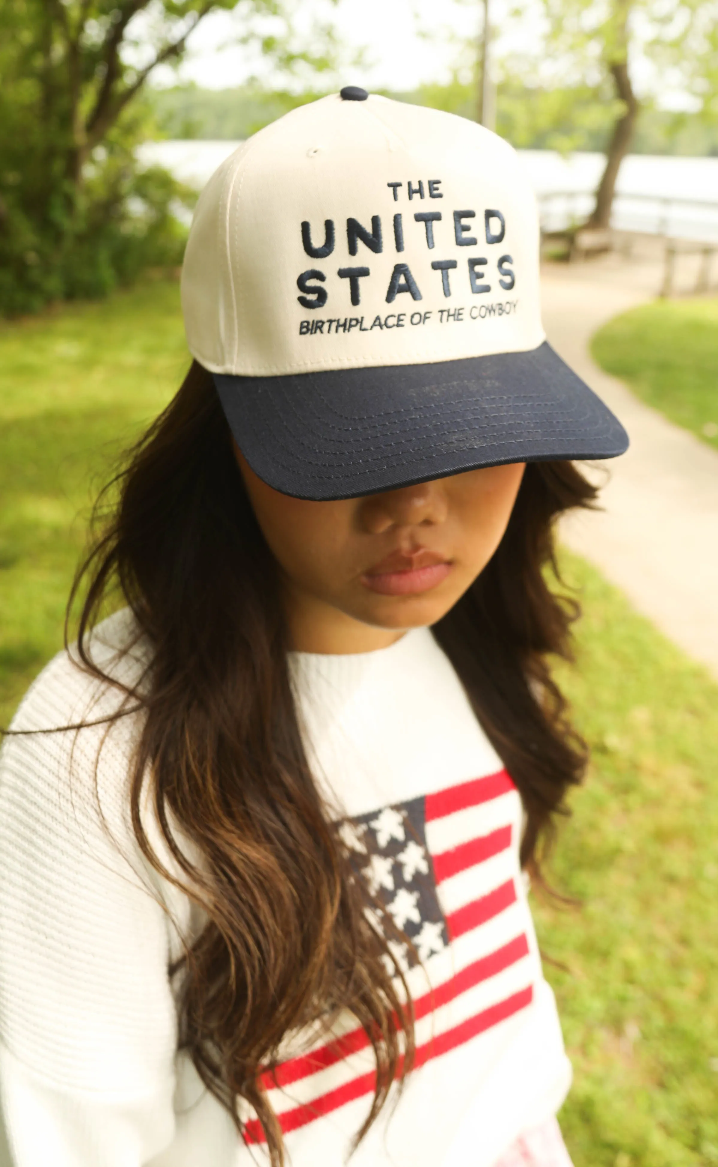 friday + saturday: birthplace of the cowboy trucker hat sold by RIFFRAFF product image thumbnail 2