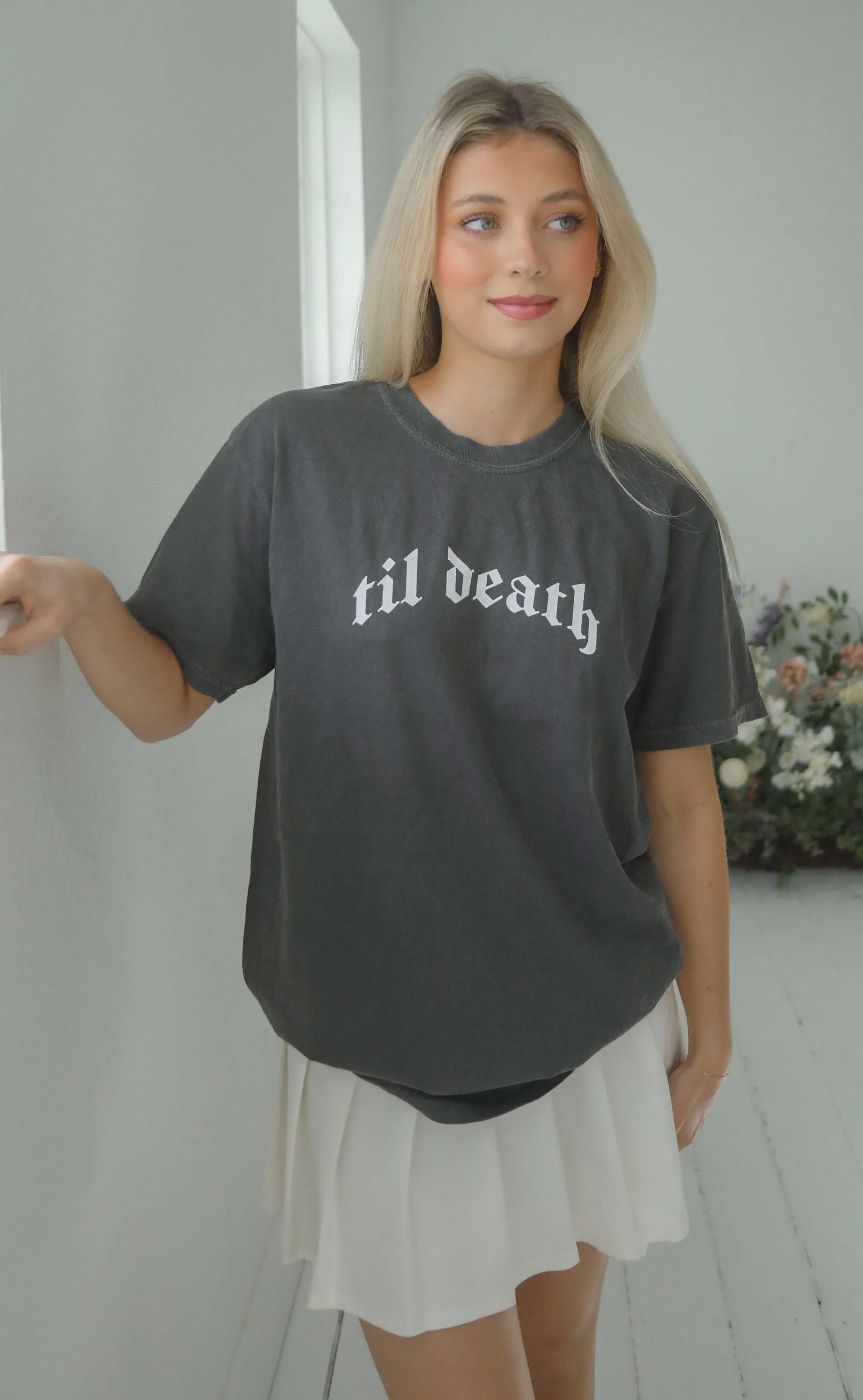 friday + saturday: do us party t shirt sold by RIFFRAFF product image thumbnail 2