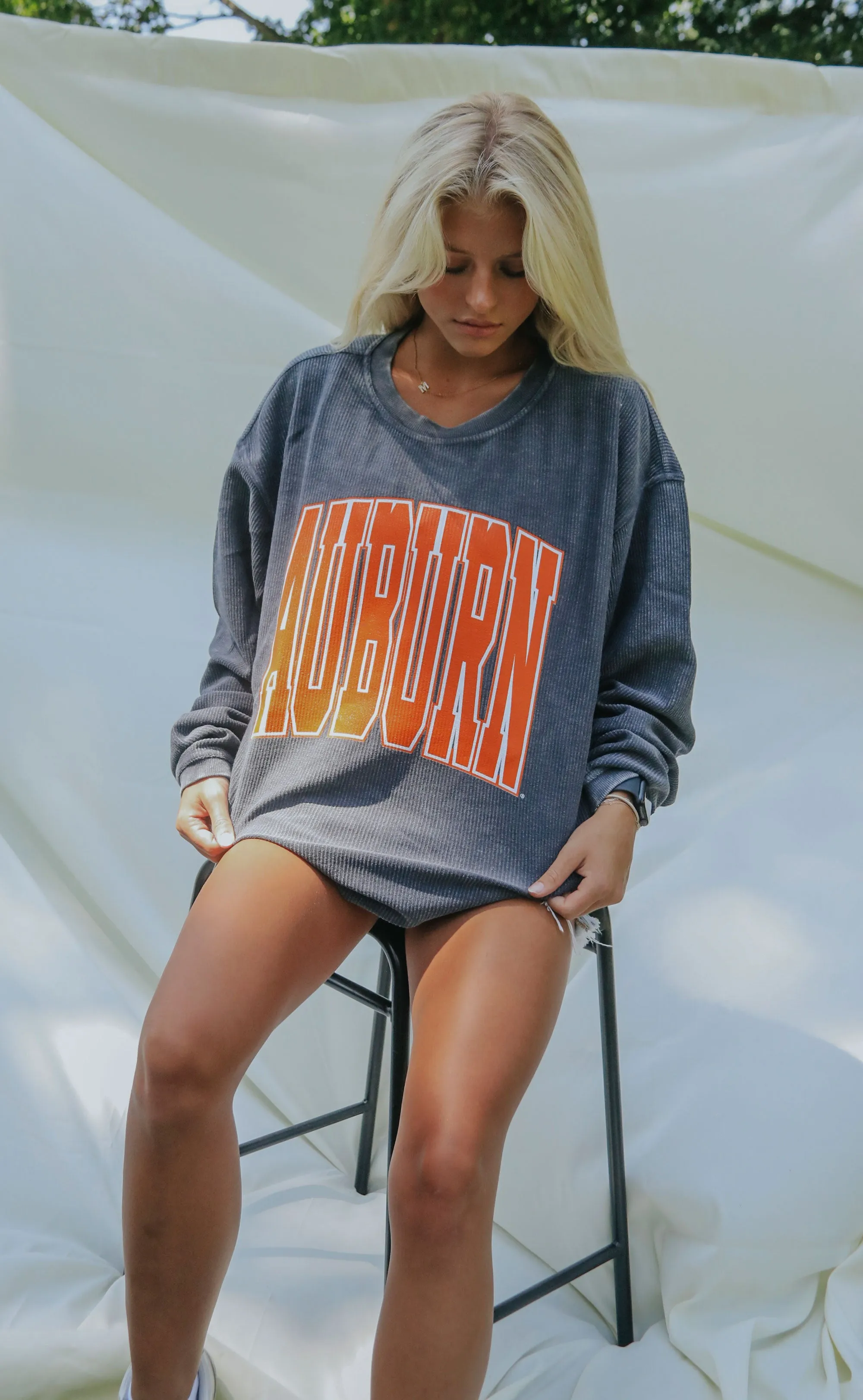 charlie southern: auburn collegiate corded sweatshirt -2023 sold by RIFFRAFF product image thumbnail 3