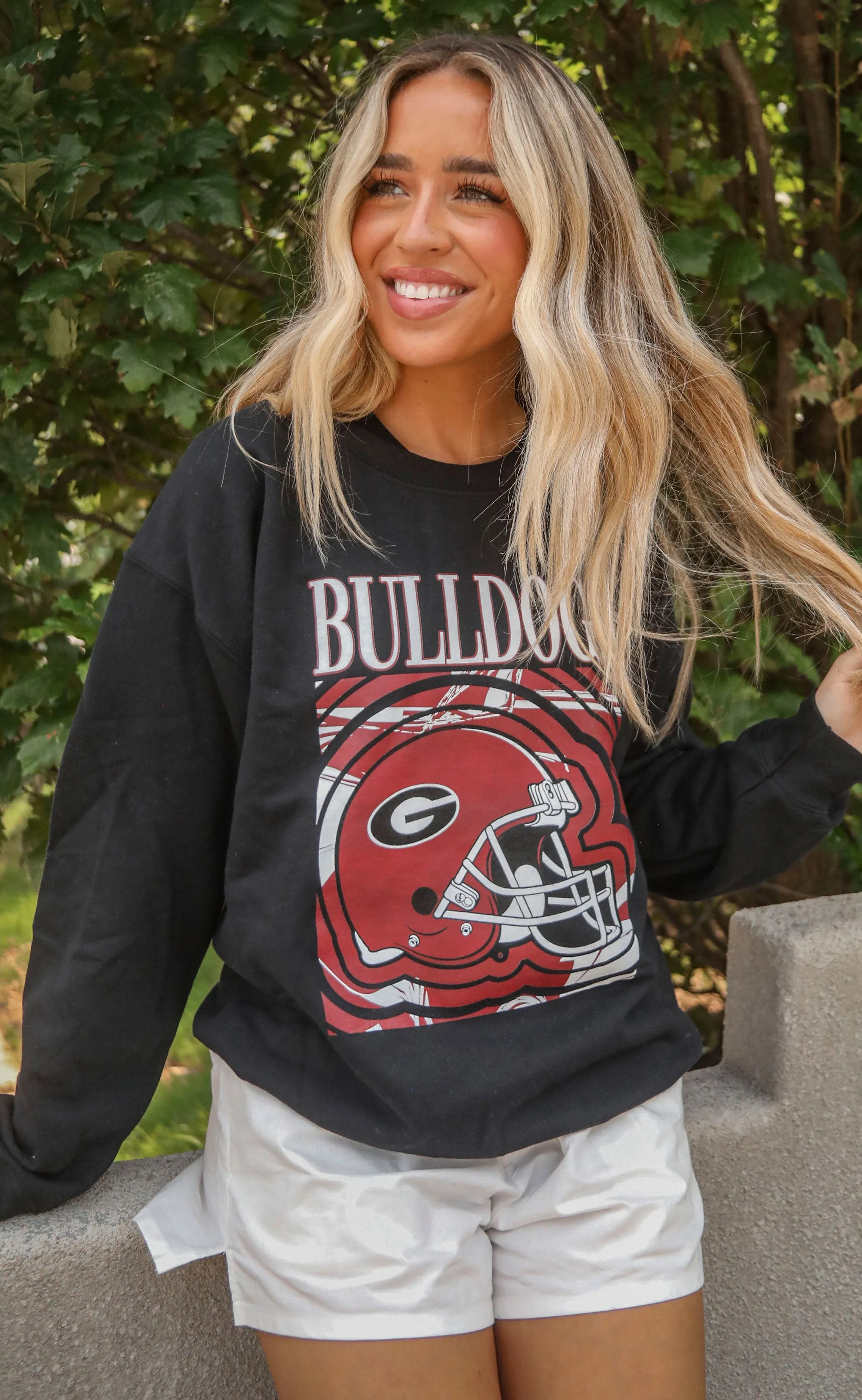 charlie southern: bulldogs band sweatshirt sold by RIFFRAFF