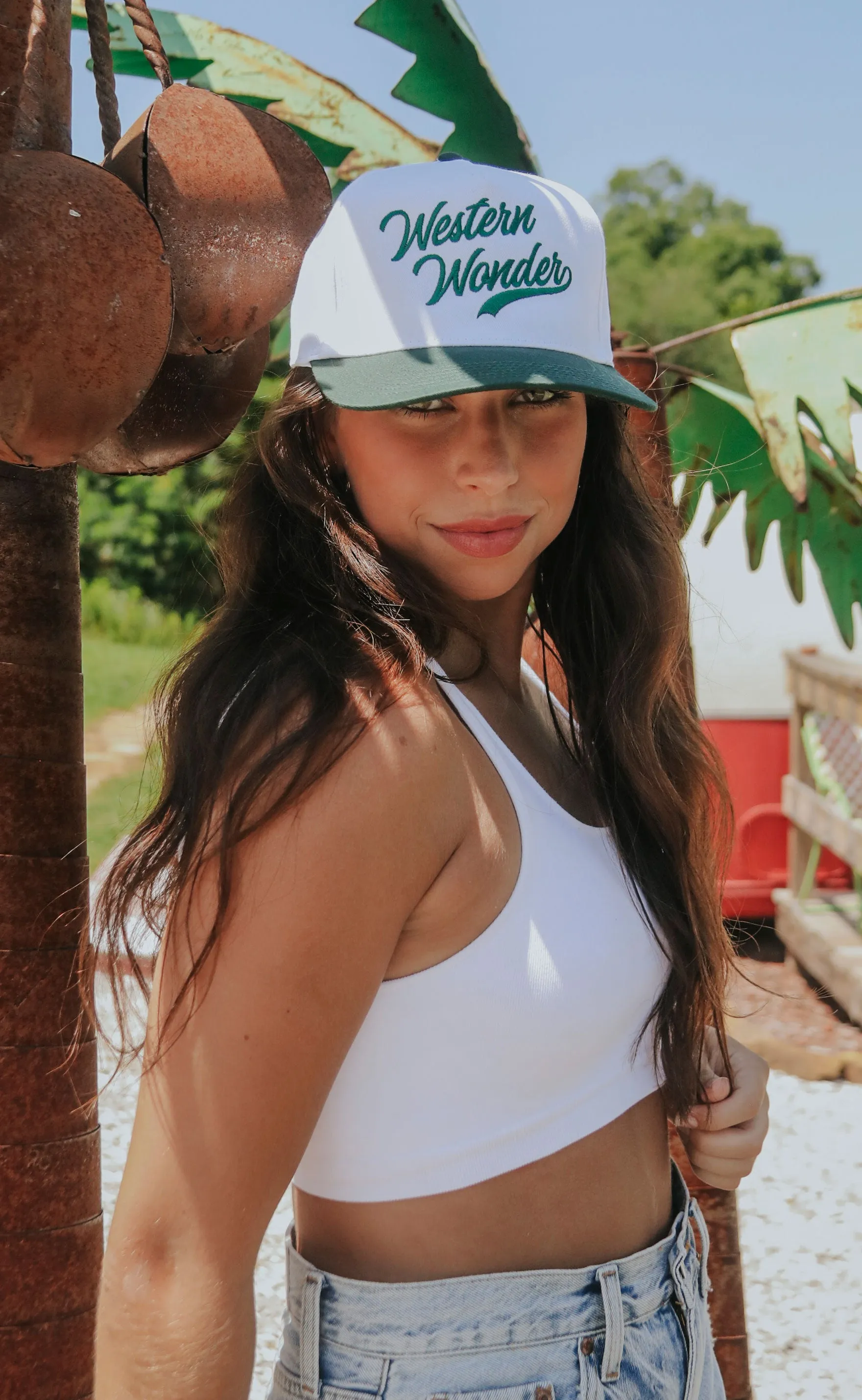 charlie southern: western wonder trucker hat sold by RIFFRAFF