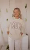 charlie southern: mom hi low sweatshirt - neutral sold by RIFFRAFF