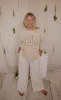 charlie southern: mom hi low sweatshirt - neutral sold by RIFFRAFF
