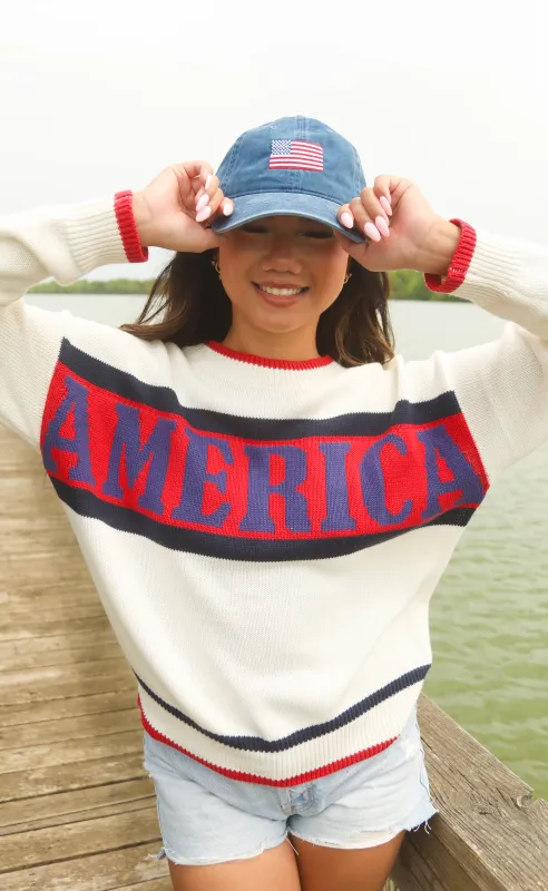 liberty league america sweater sold by RIFFRAFF