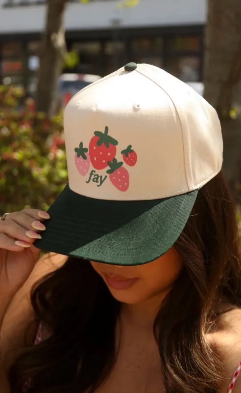 charlie southern: fay strawberry trucker made by RIFFRAFF