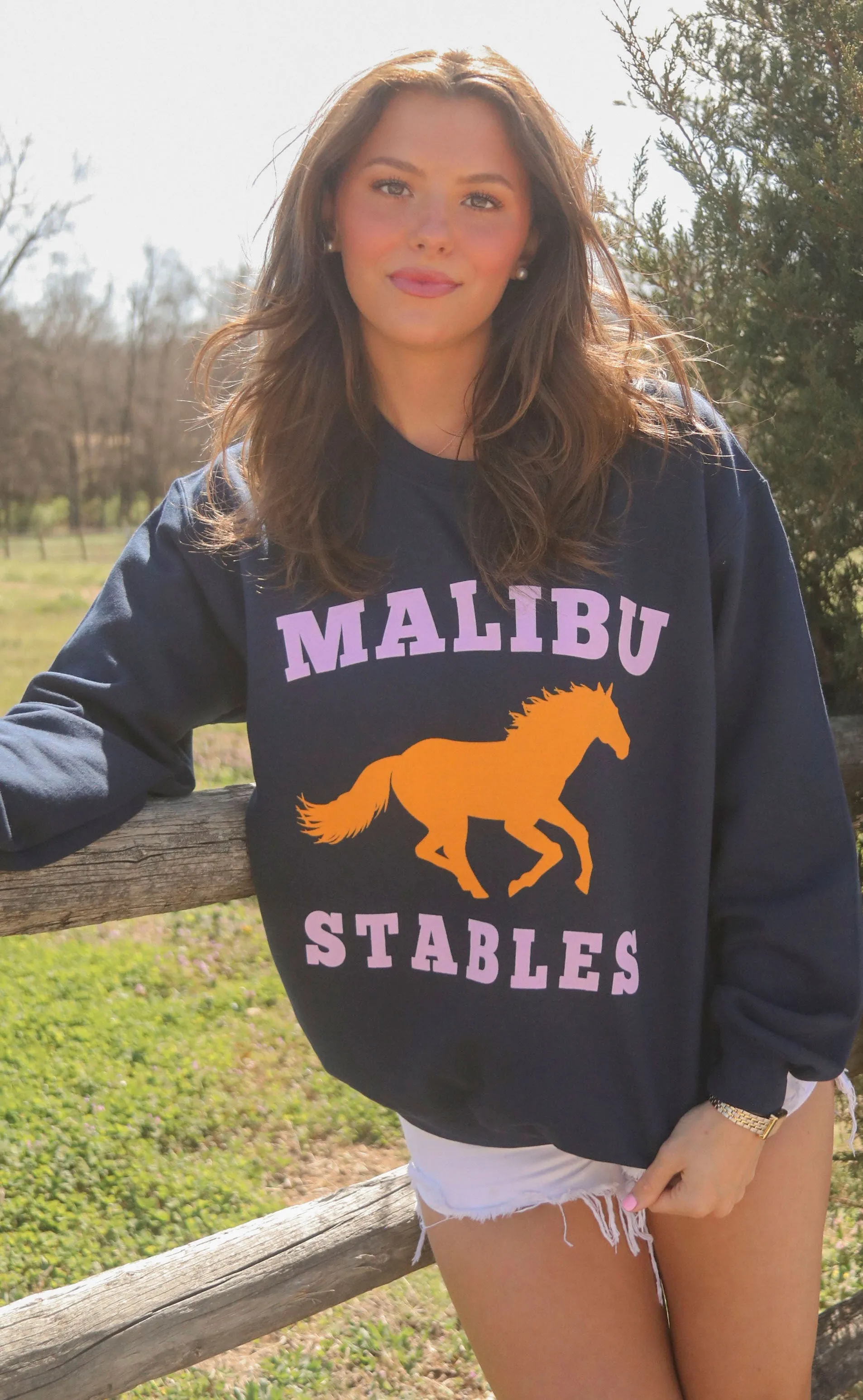 charlie southern: malibu stables sweatshirt sold by RIFFRAFF product image thumbnail 2