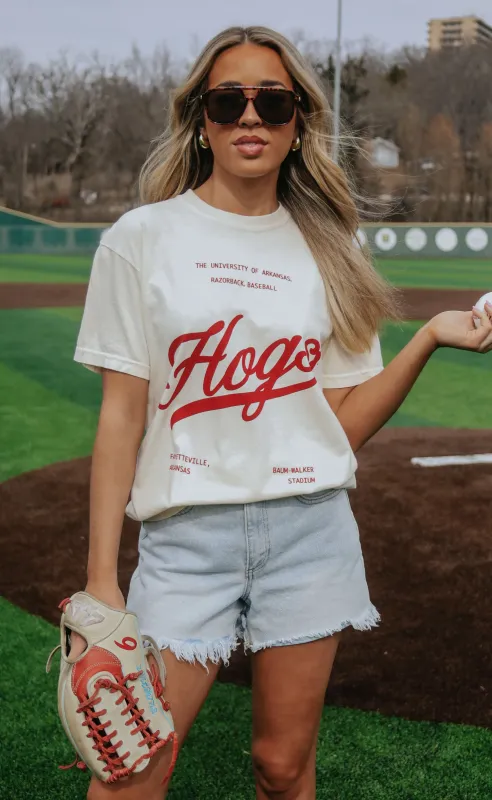 charlie southern: hogs script t shirt sold by RIFFRAFF