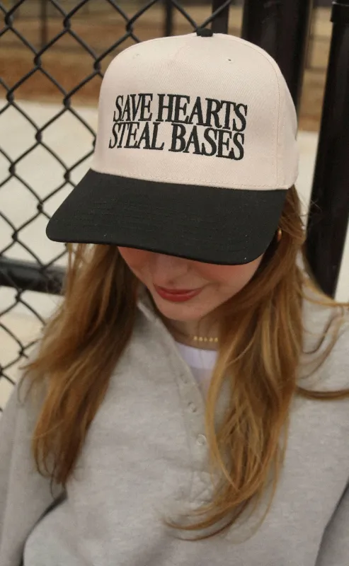 charlie southern: save hearts steal bases trucker hat sold by RIFFRAFF