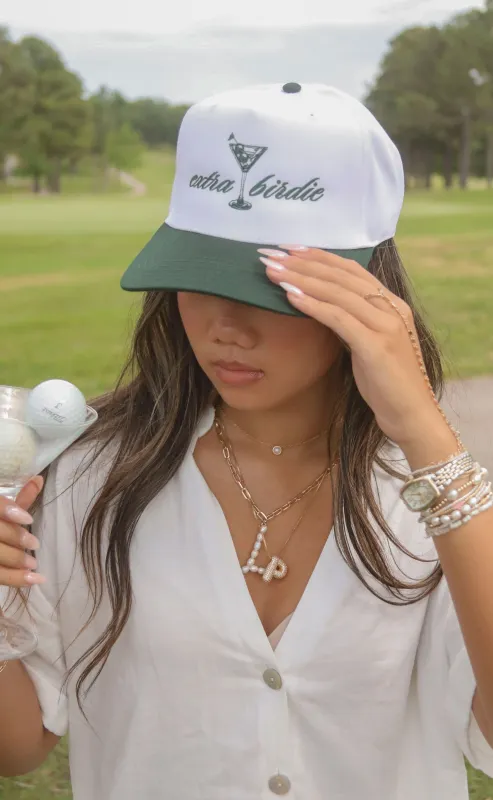 friday + saturday: extra birdie two tone hat sold by RIFFRAFF