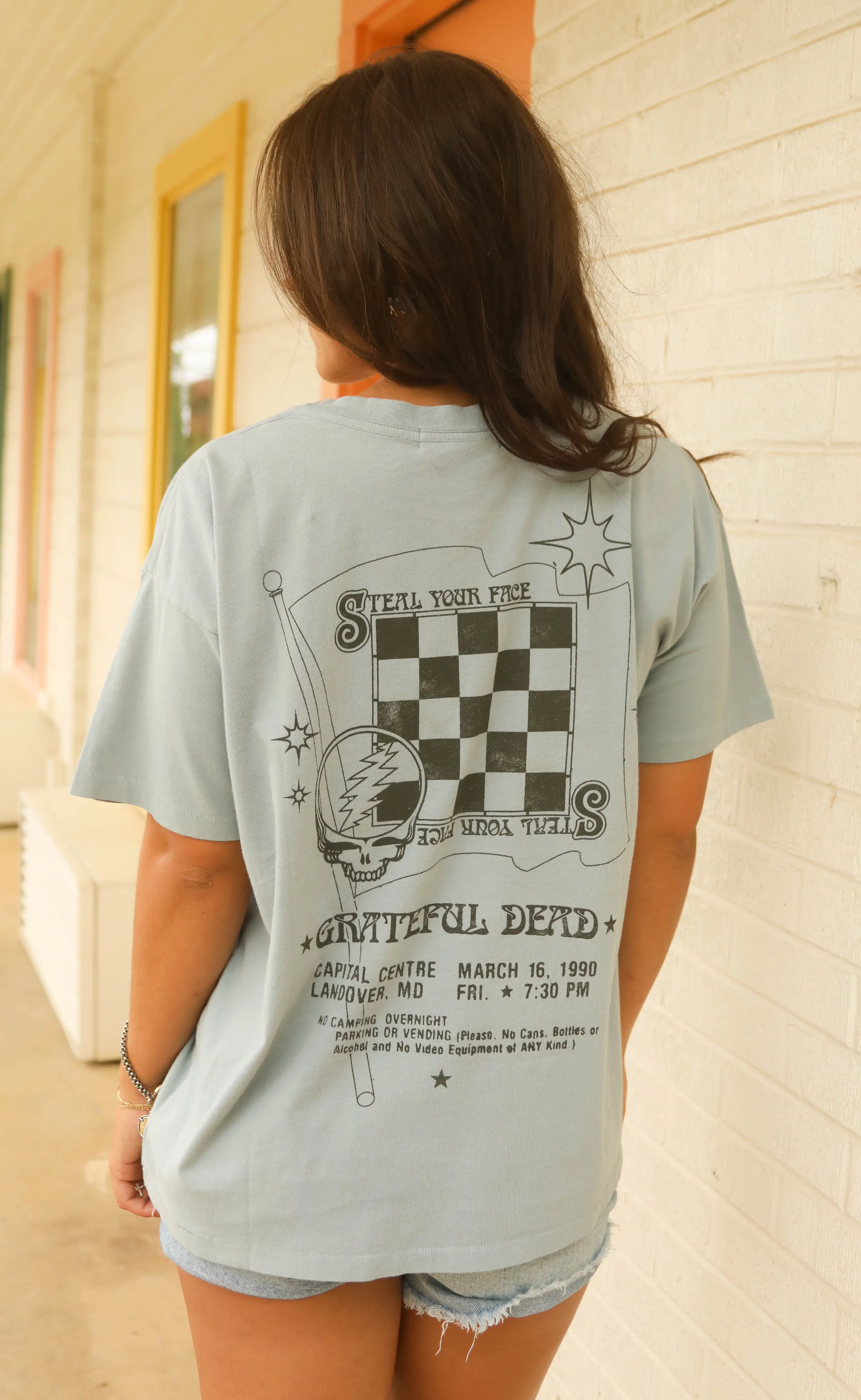 daydreamer: grateful dead daisy merch tee sold by RIFFRAFF product image thumbnail 4