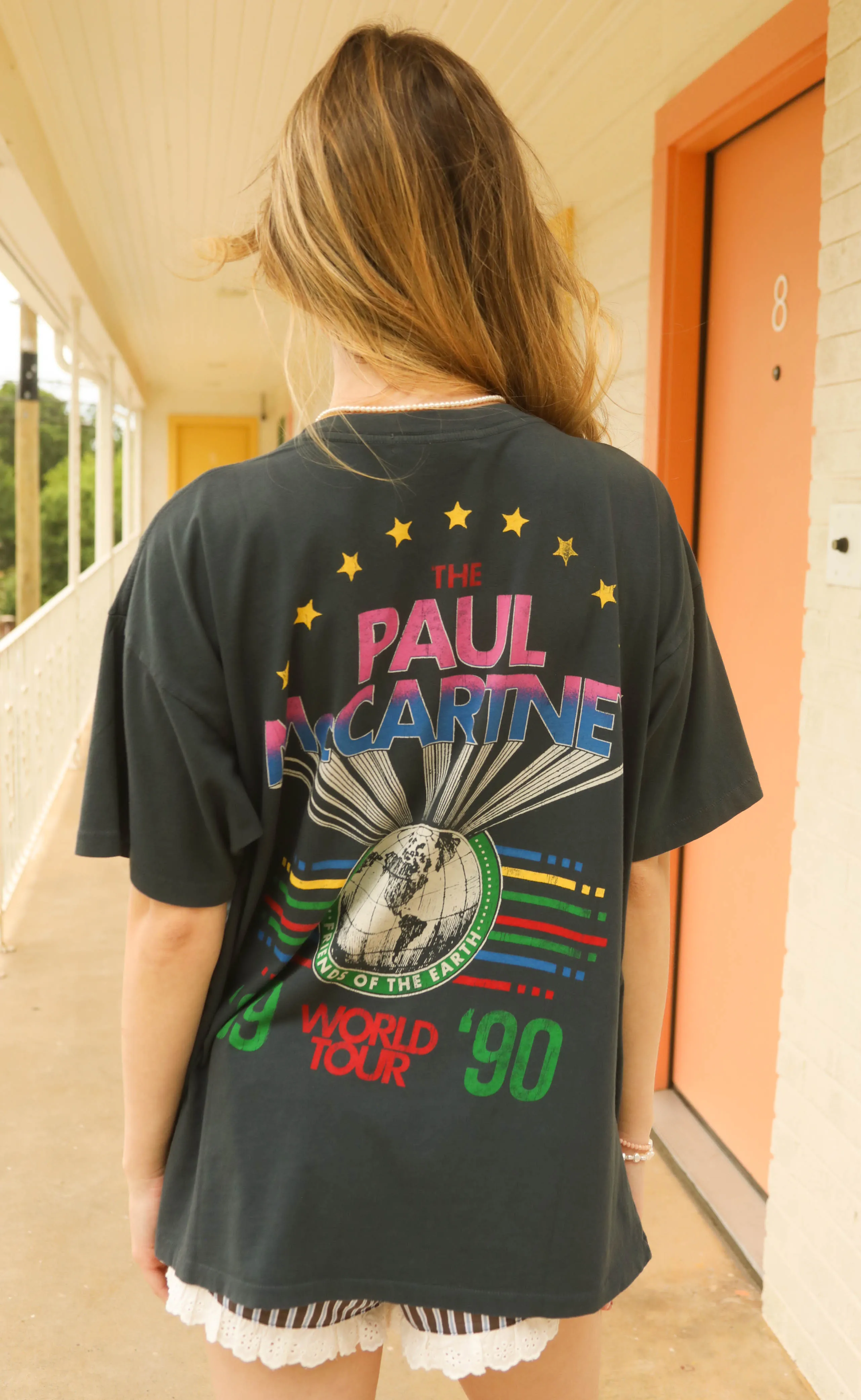 daydreamer: paul mccartney friends of the earth merch tee sold by RIFFRAFF product image thumbnail 2
