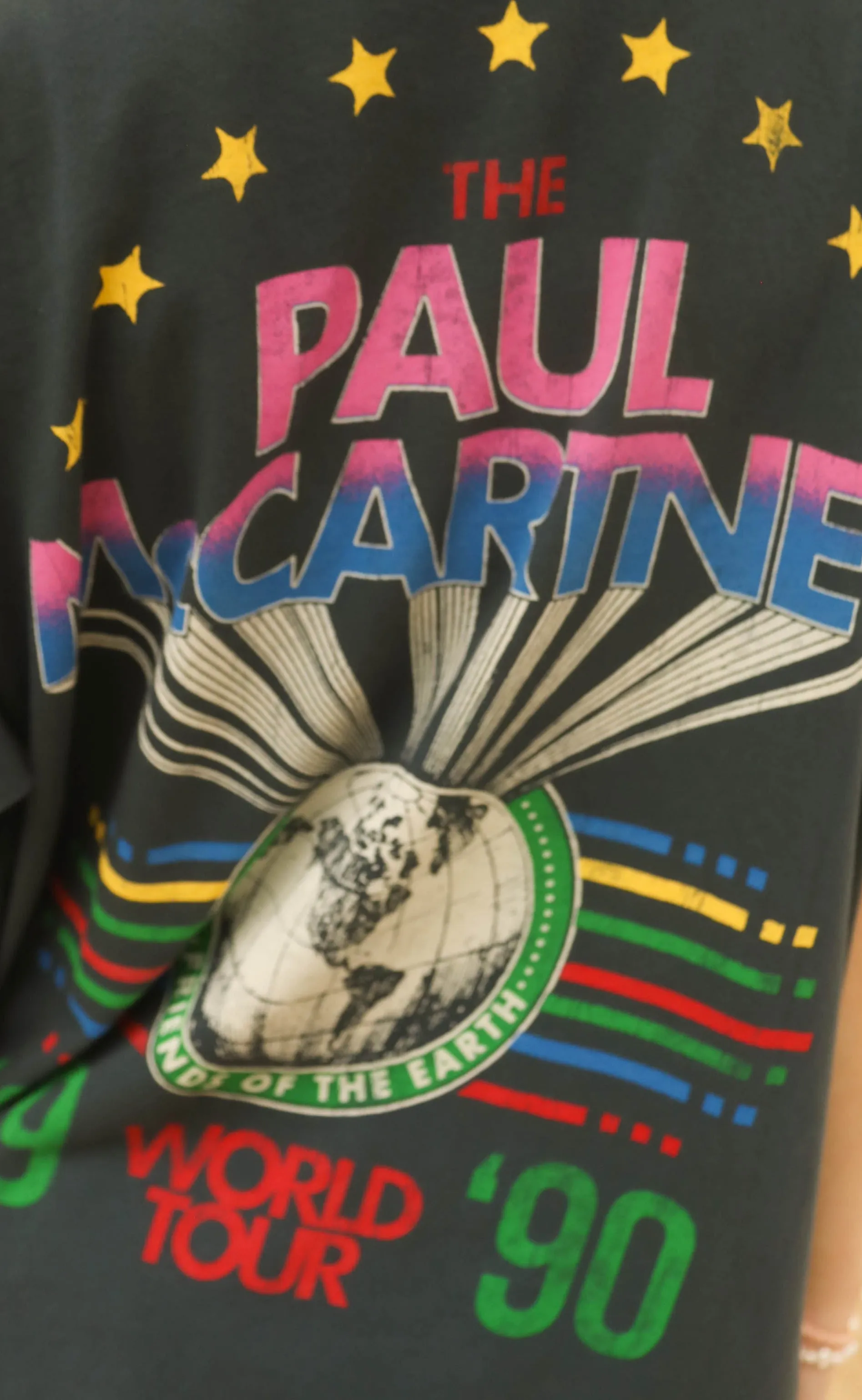 daydreamer: paul mccartney friends of the earth merch tee sold by RIFFRAFF product image thumbnail 3