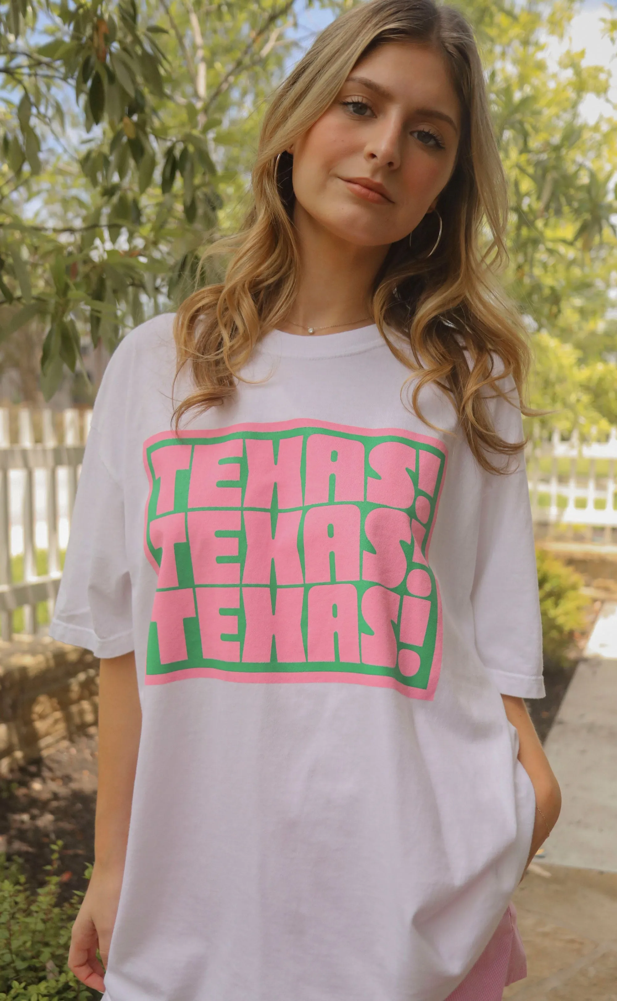 friday + saturday: texas! t shirt sold by RIFFRAFF