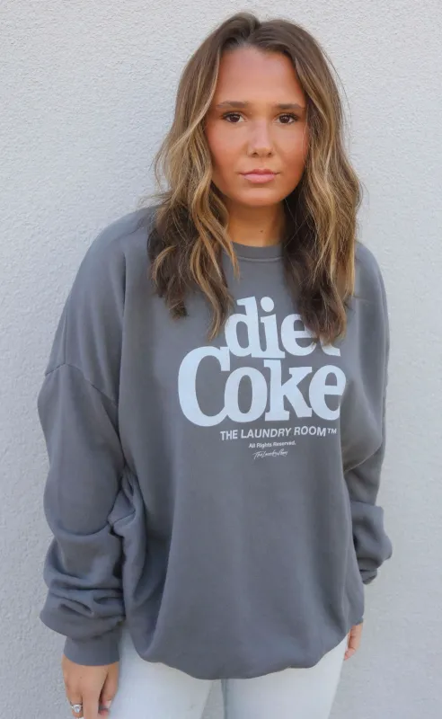 laundry room: diet coke sweatshirt sold by RIFFRAFF