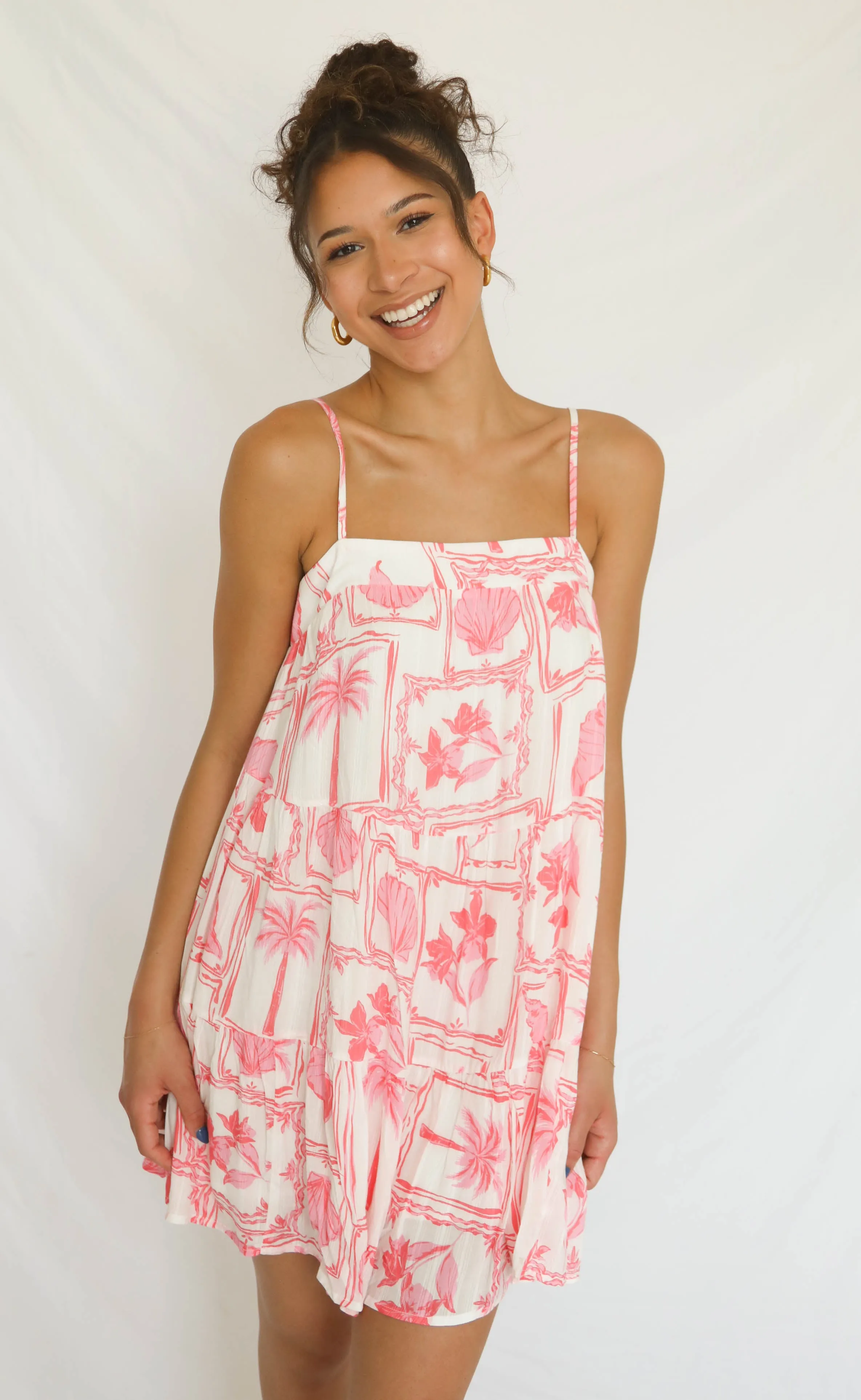 minkpink: bria tiered mini dress sold by RIFFRAFF