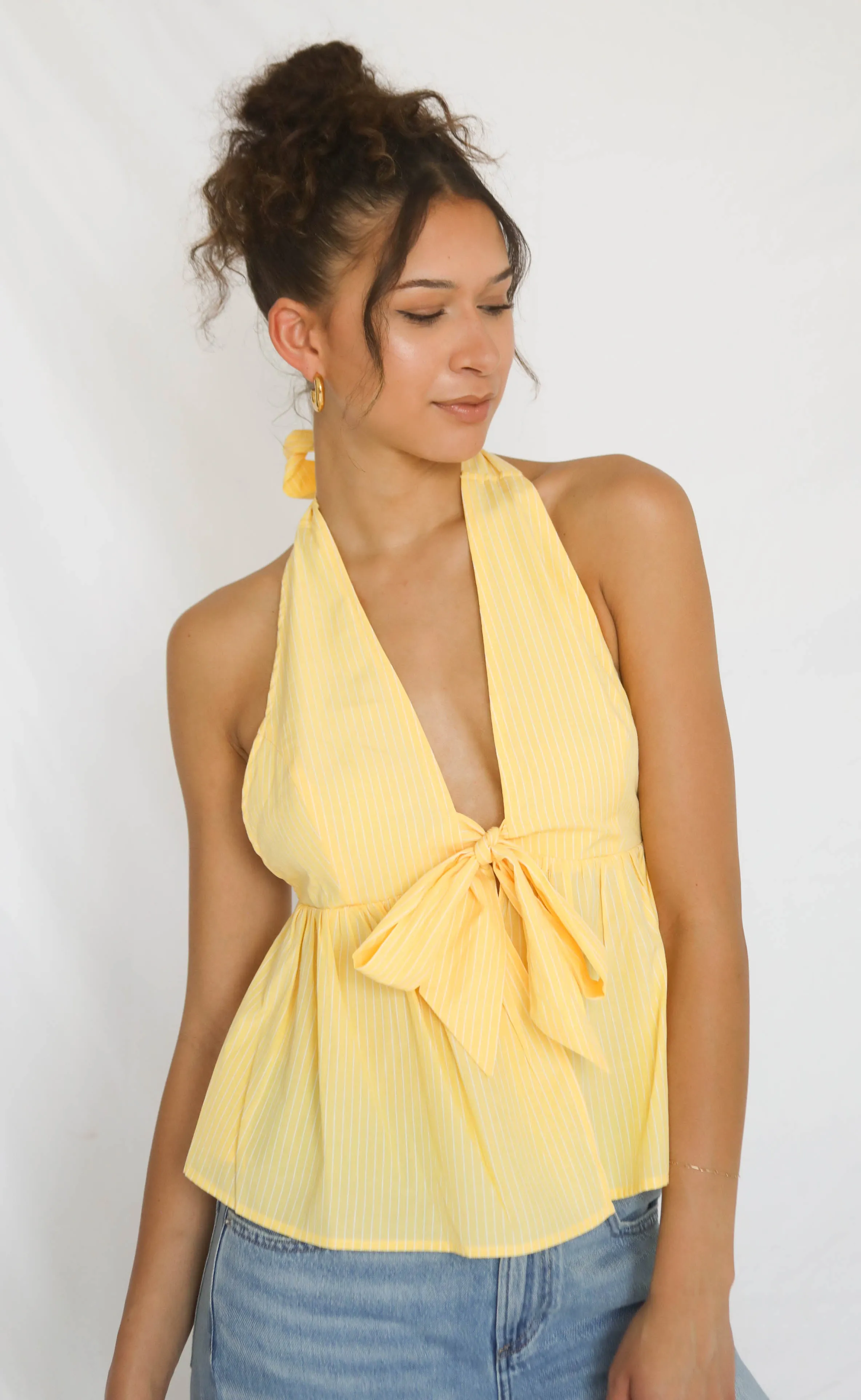 butter me up halter top sold by RIFFRAFF product image thumbnail 2