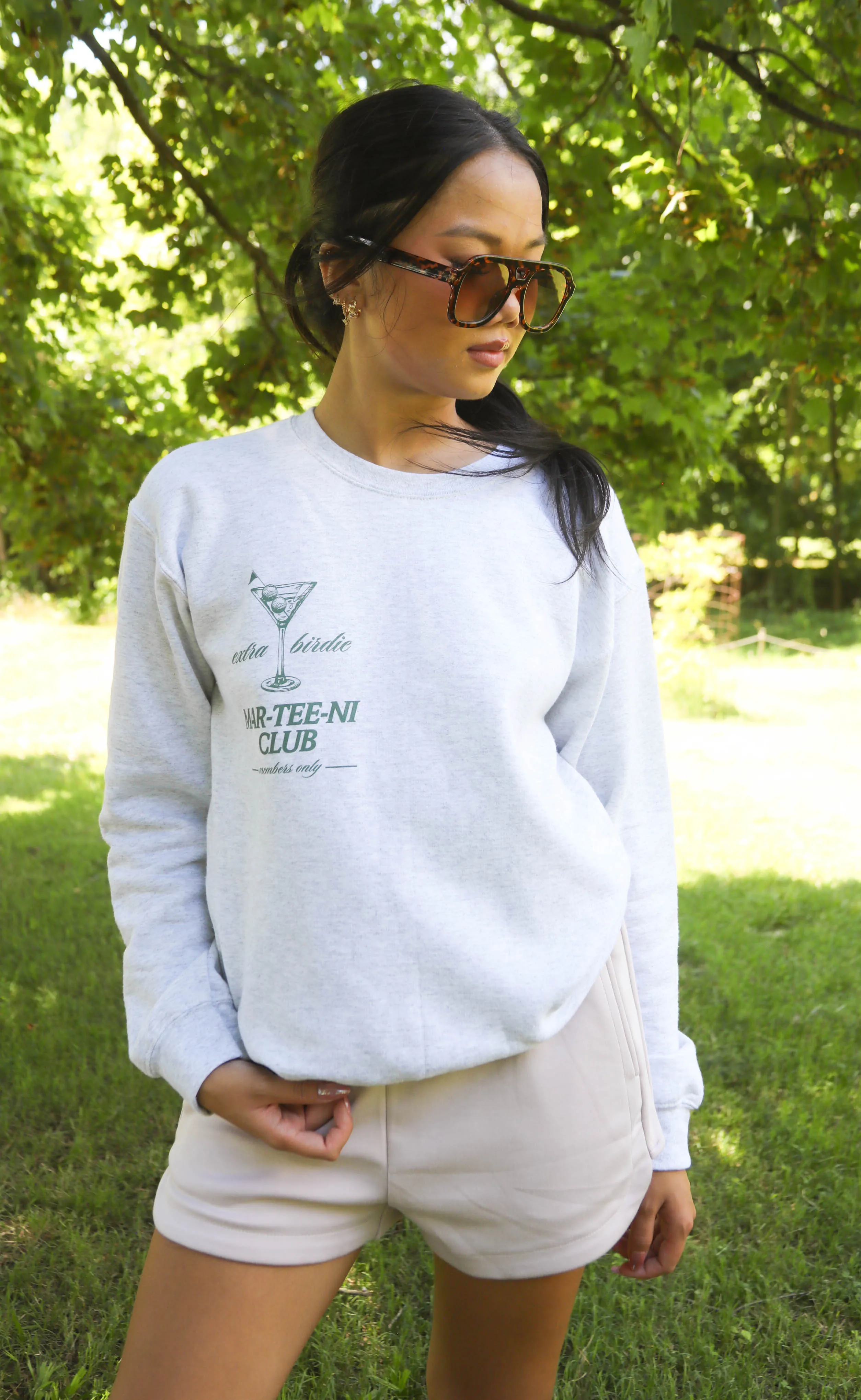 friday + saturday: mar tee ni club sweatshirt sold by RIFFRAFF product image thumbnail 3