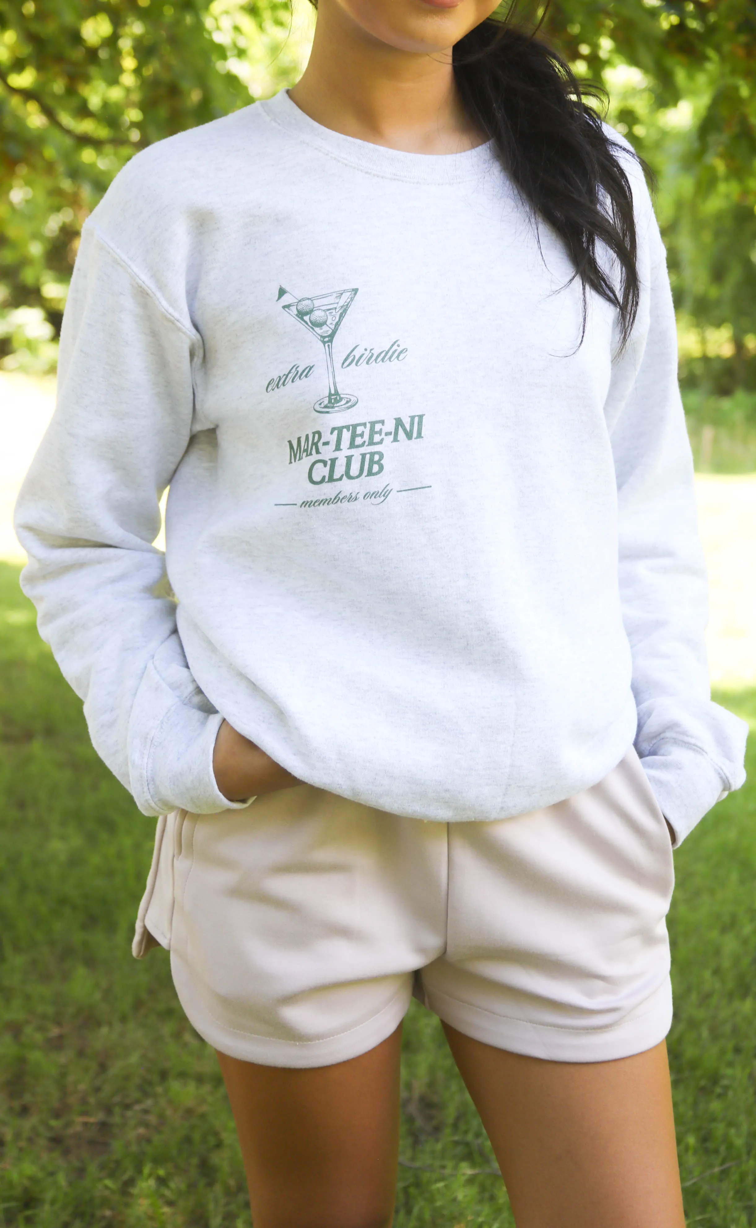 friday + saturday: mar tee ni club sweatshirt sold by RIFFRAFF product image thumbnail 2