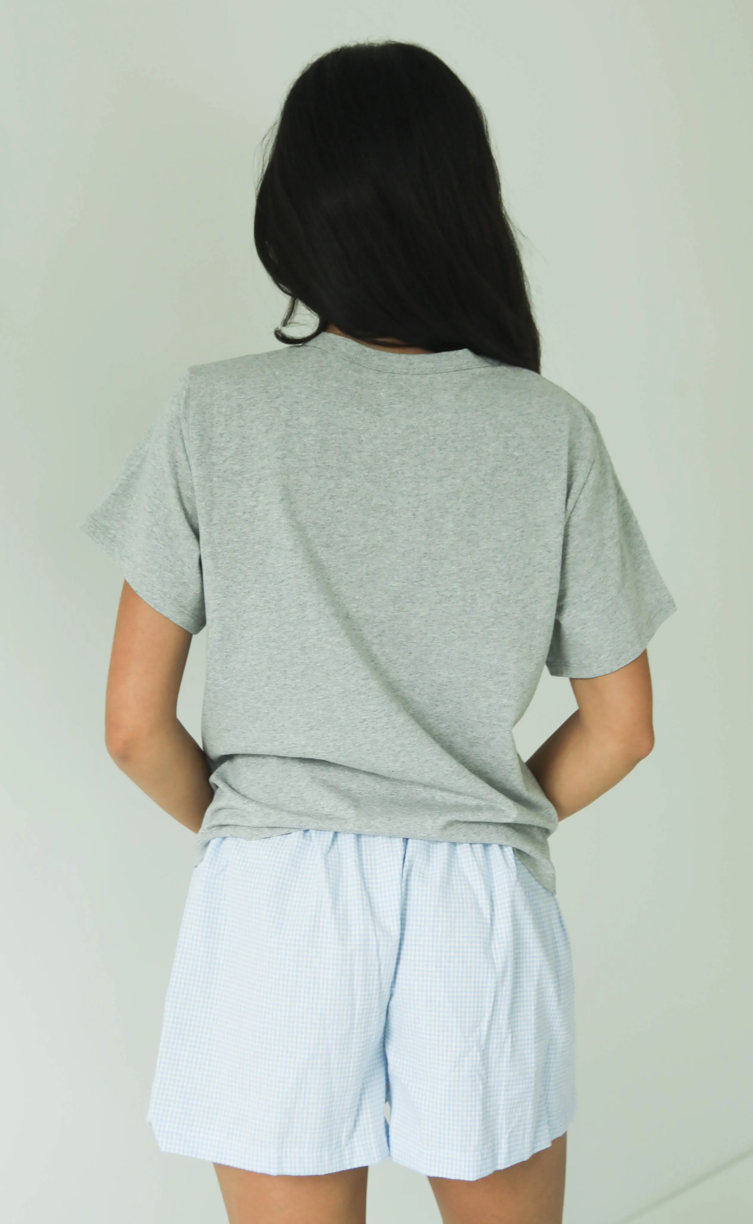 core basic tee - heather grey sold by RIFFRAFF product image thumbnail 3