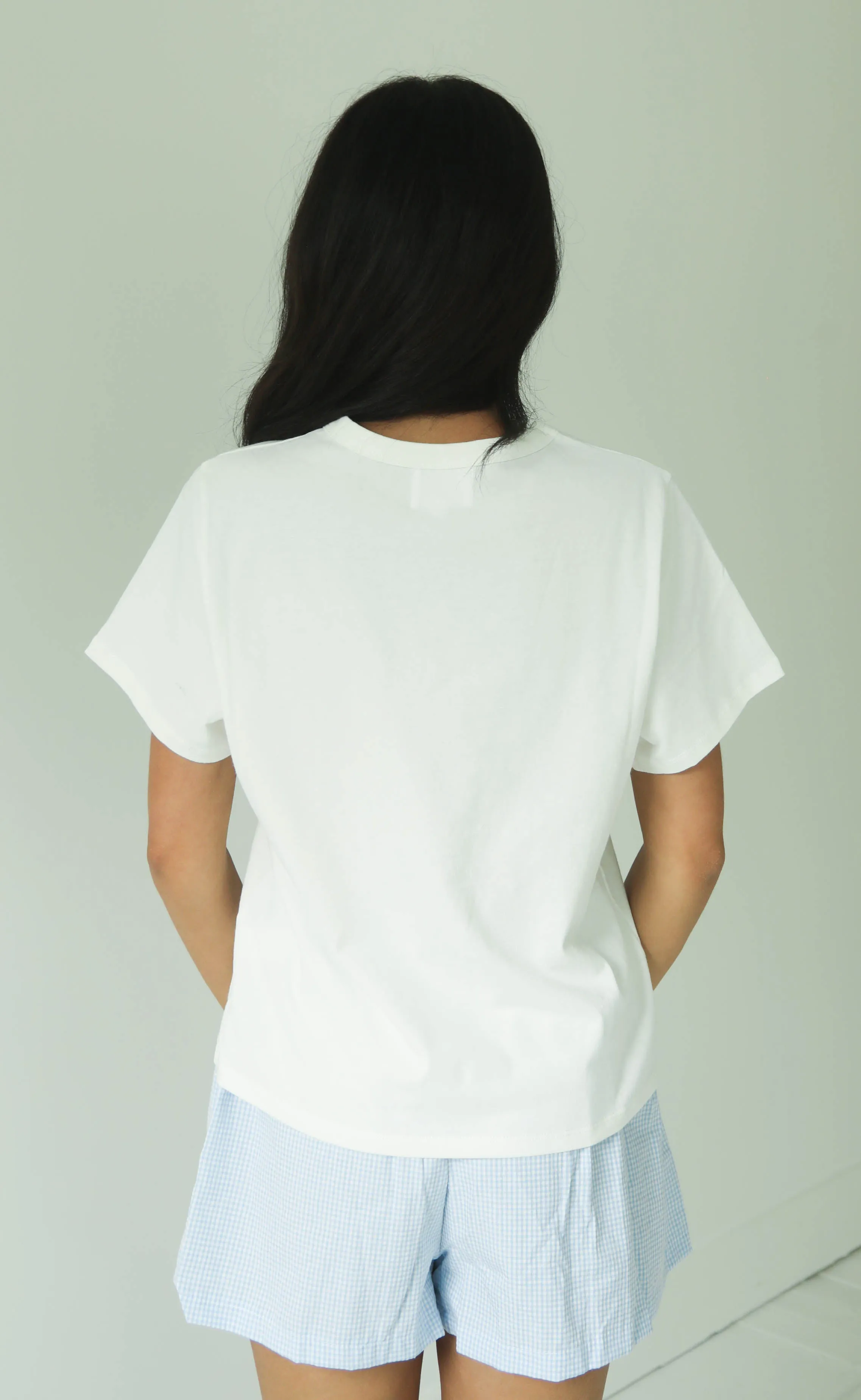 core basic tee - ivory sold by RIFFRAFF product image thumbnail 3