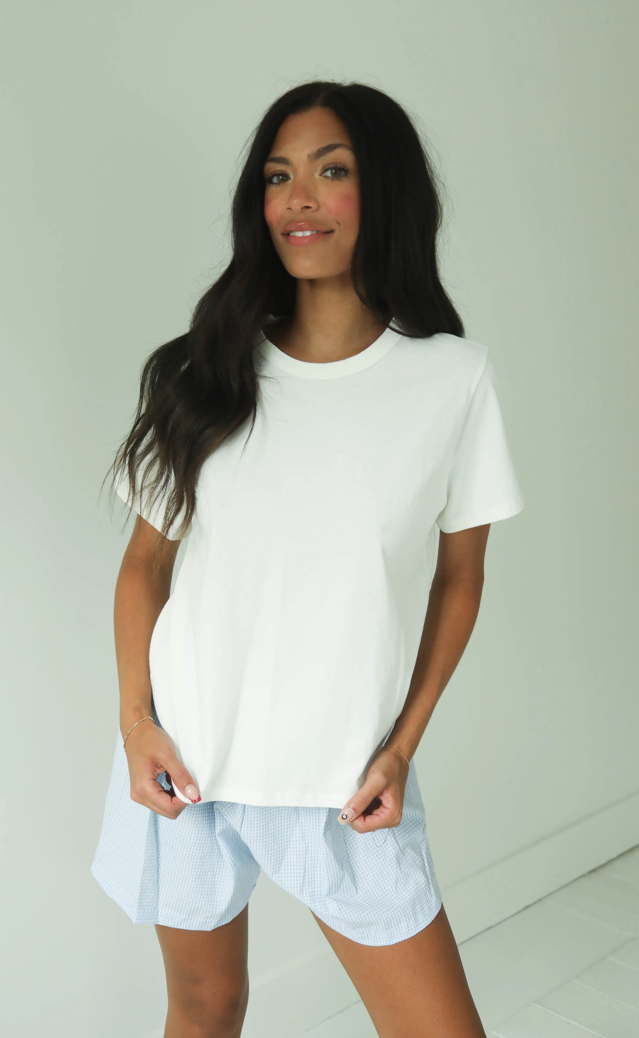 core basic tee - ivory sold by RIFFRAFF product image thumbnail 2