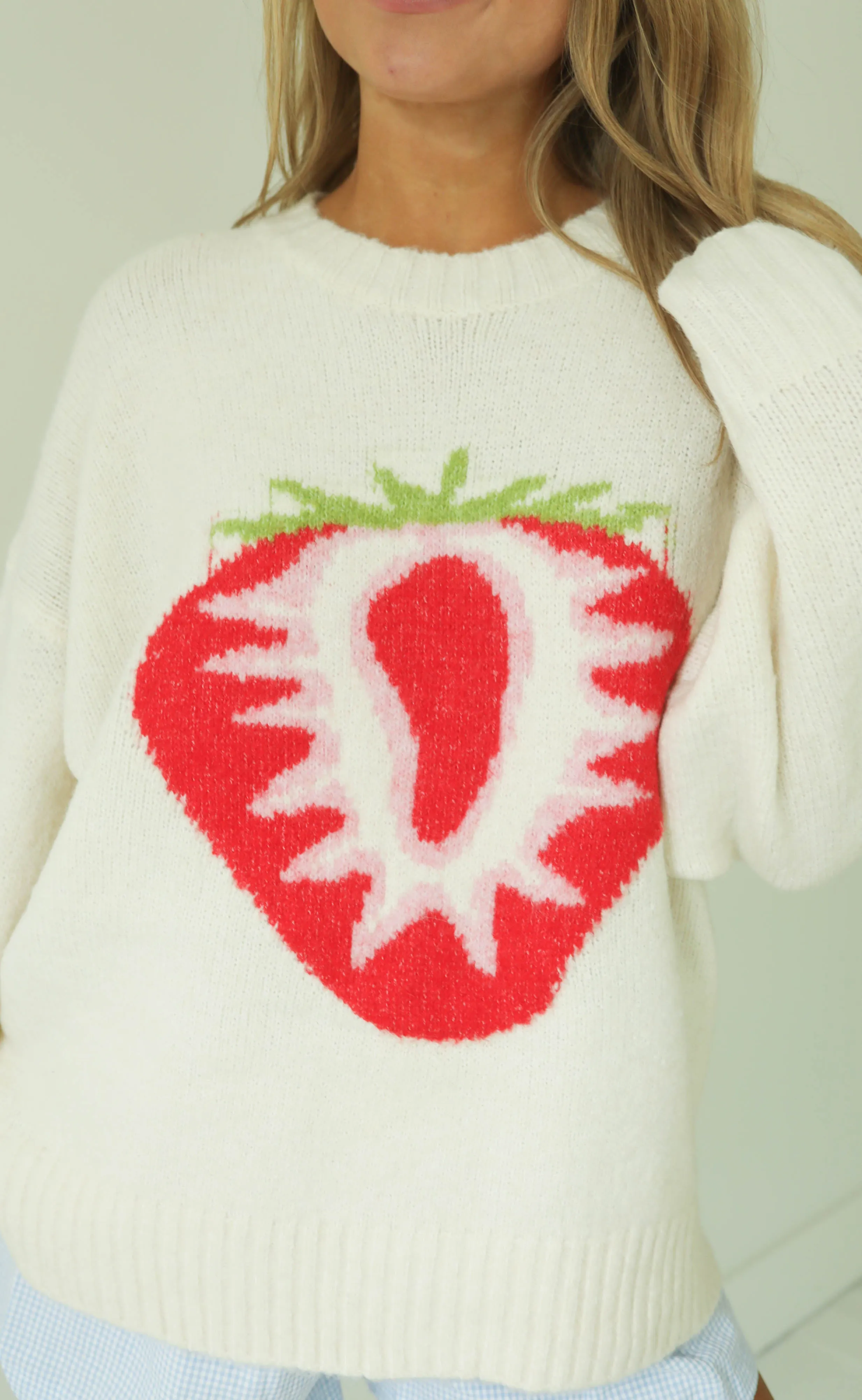 strawberry fields sweater sold by RIFFRAFF product image thumbnail 2