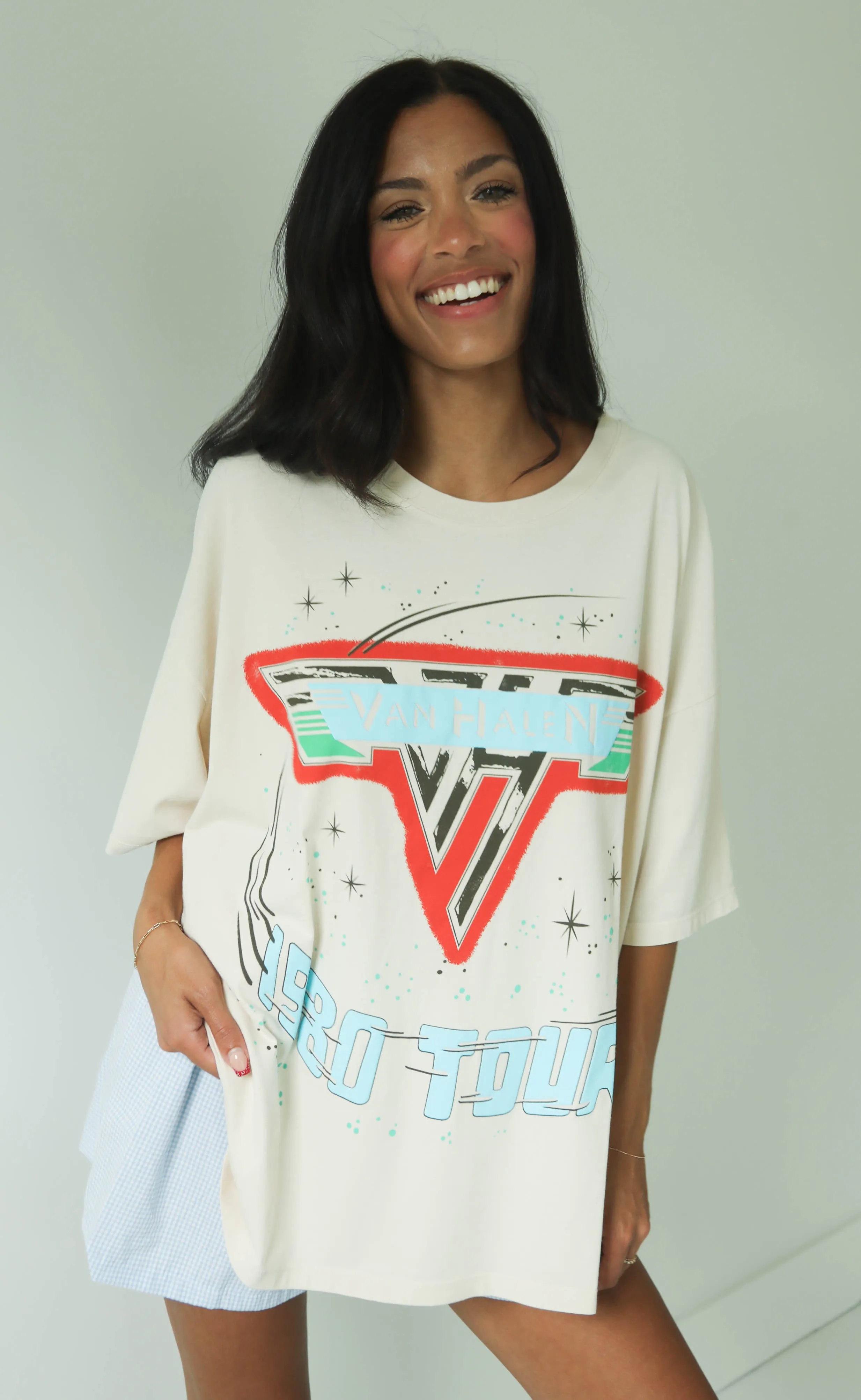 daydreamer: van halen 1980 tour one size tee sold by RIFFRAFF