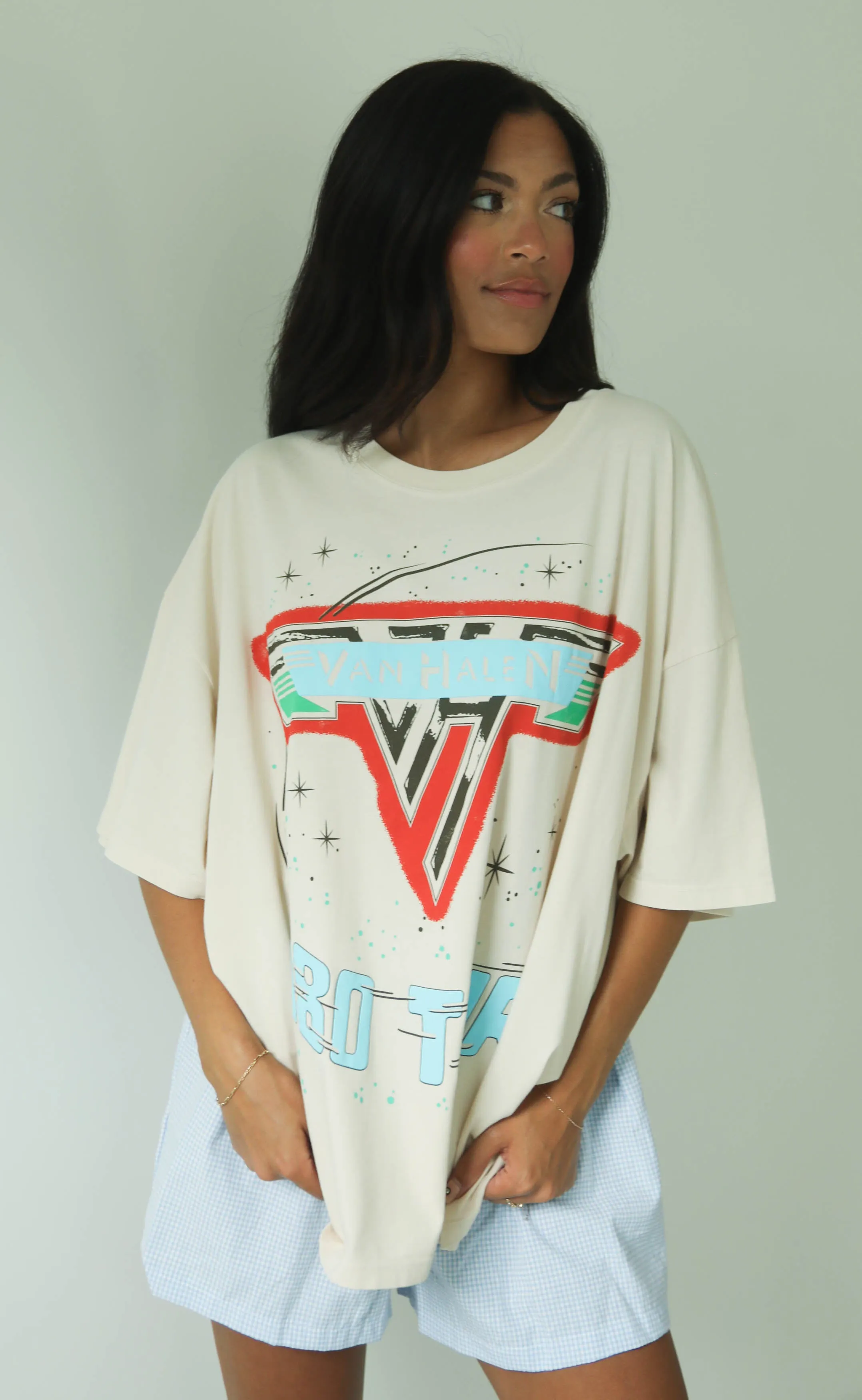 daydreamer: van halen 1980 tour one size tee sold by RIFFRAFF product image thumbnail 2